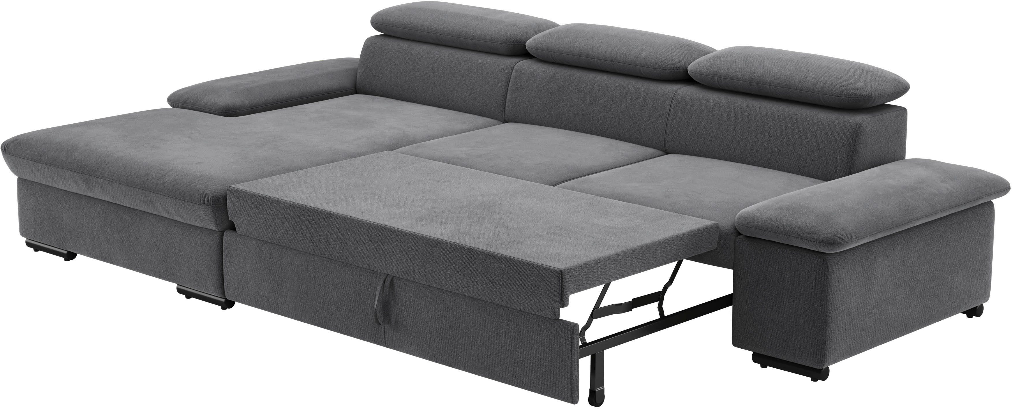 sit&more Hoekbank Alcudia L-vorm optioneel met slaapfunctie
