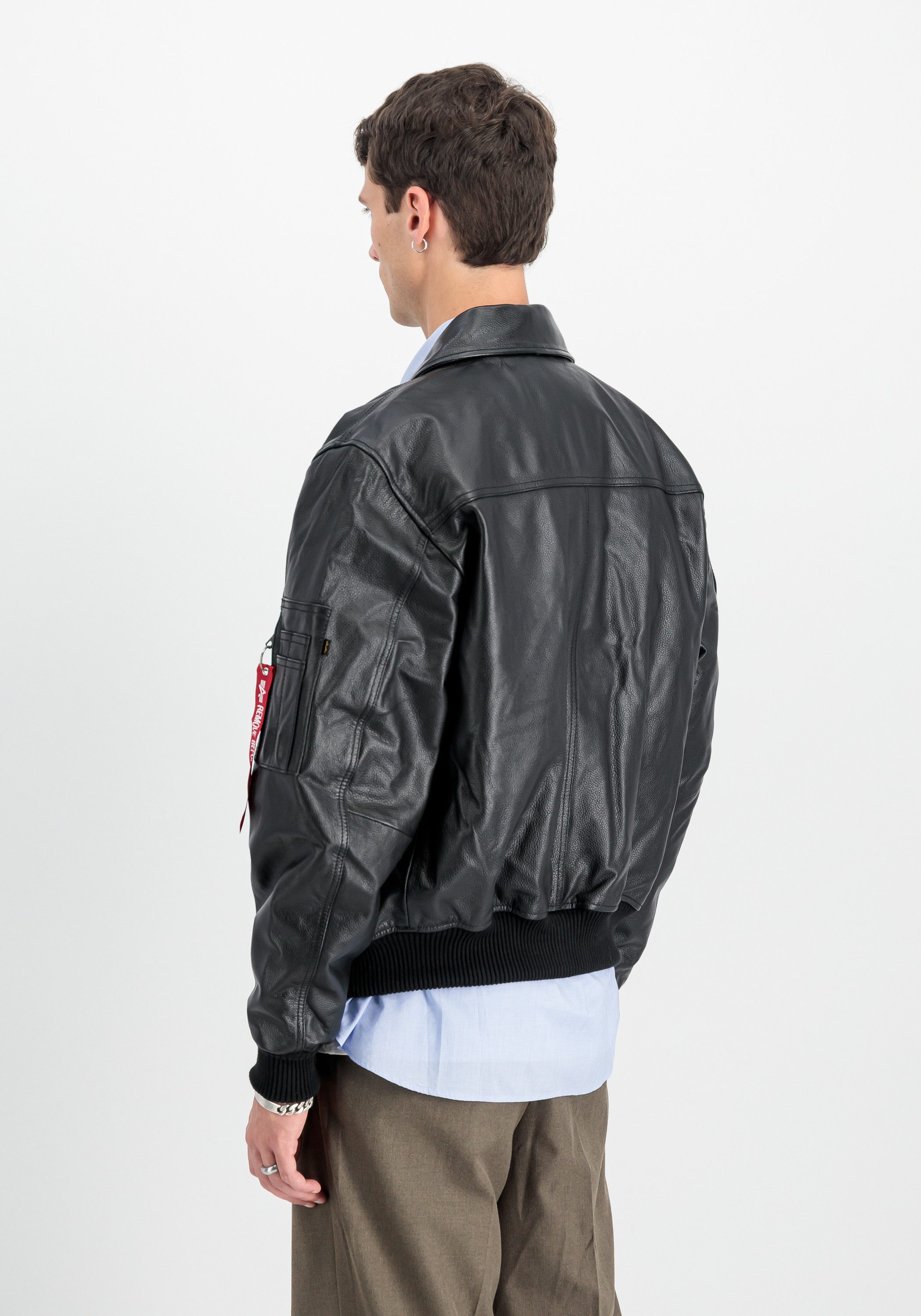 Alpha Industries Leren jack Alpha Industries Men - Leather & Vegan Jackets