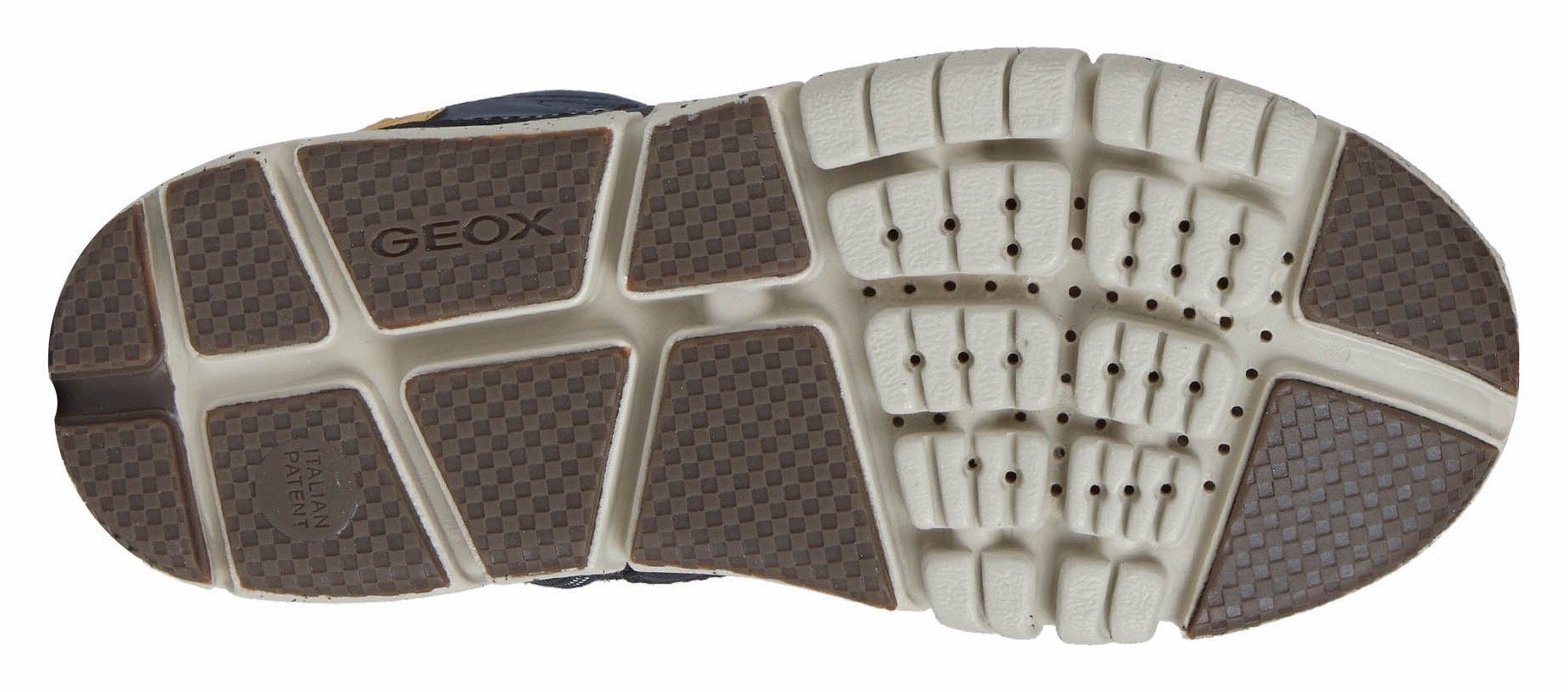 Geox Winterlaarzen J FLEXYPER BOY B ABX Veterschoenen, modderlaars met gespikkelde zool