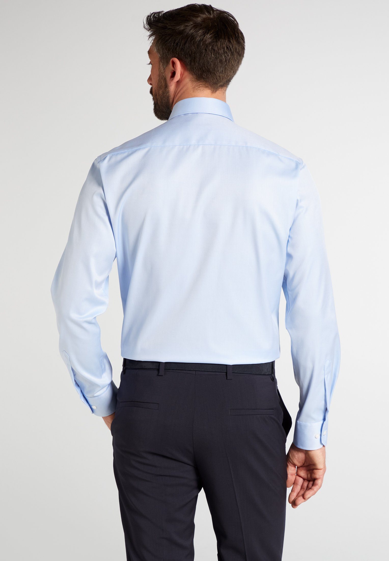 Eterna Overhemd met lange mouwen MODERN FIT NON IRON (strijkvrij)