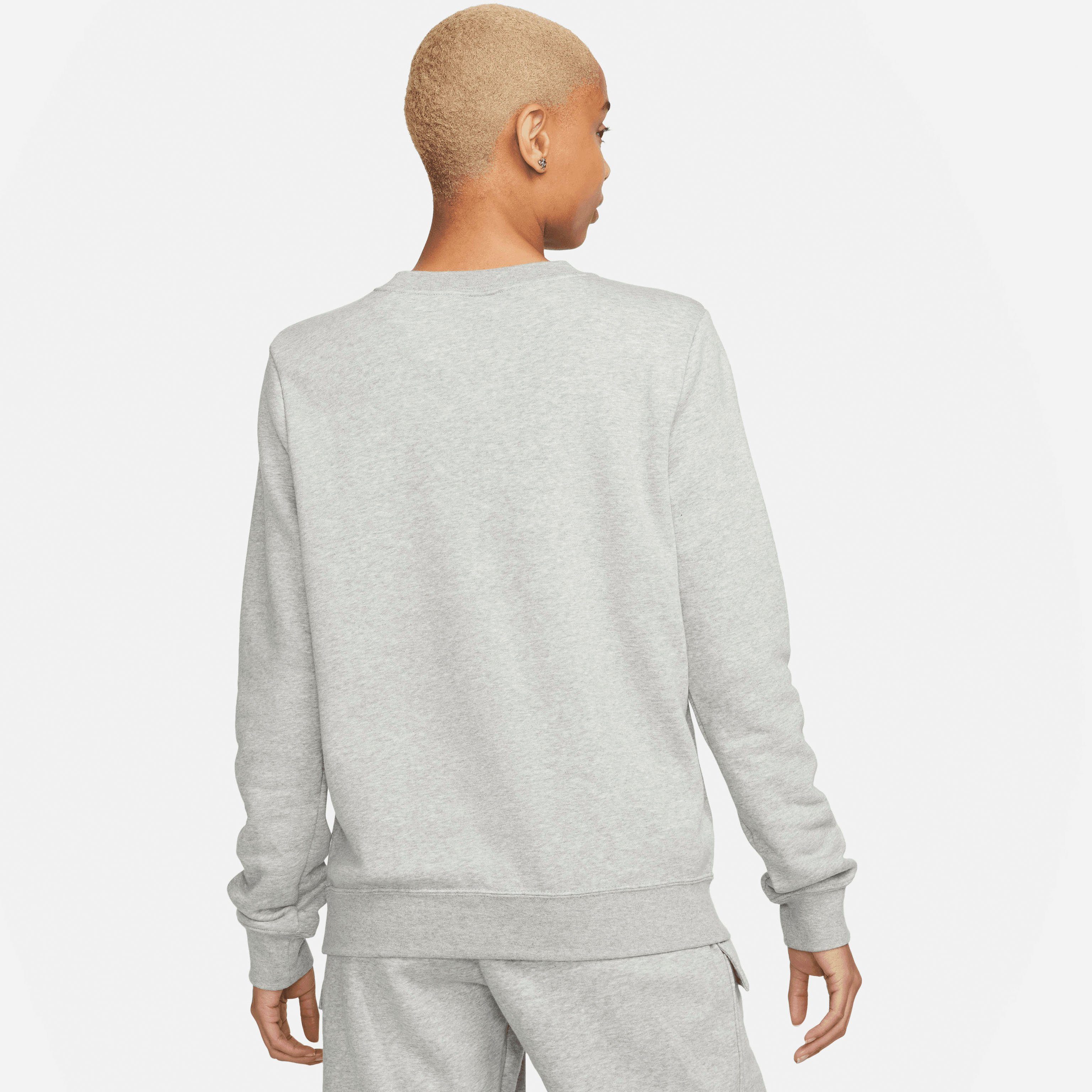 Nike Sportswear Sweatshirt Club Fleece Women's Logo Crew-Neck Sweatshirt
