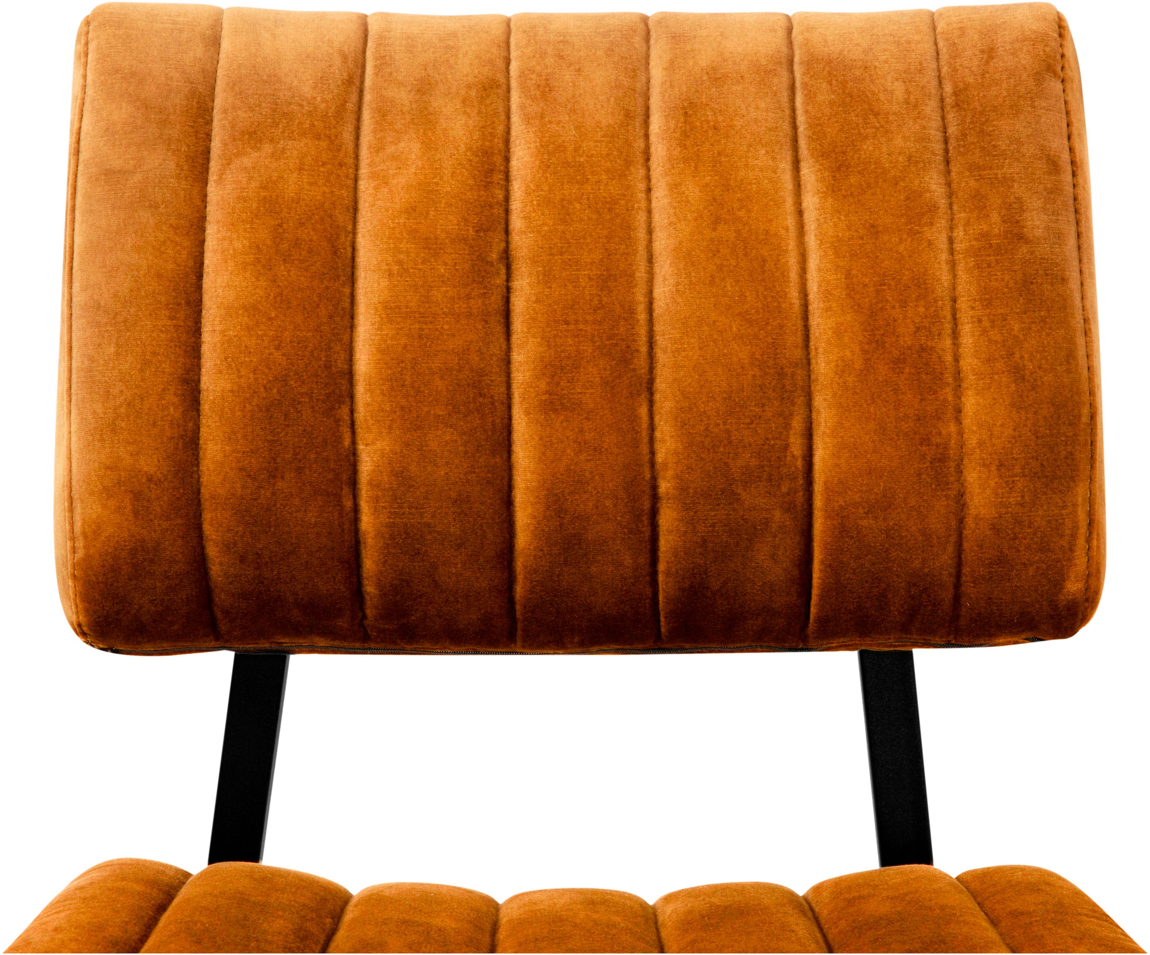 OMG Design Eetkamerstoel Ivan onderhoudsvriendelijk velvet bekleding, keukenstoel (set)