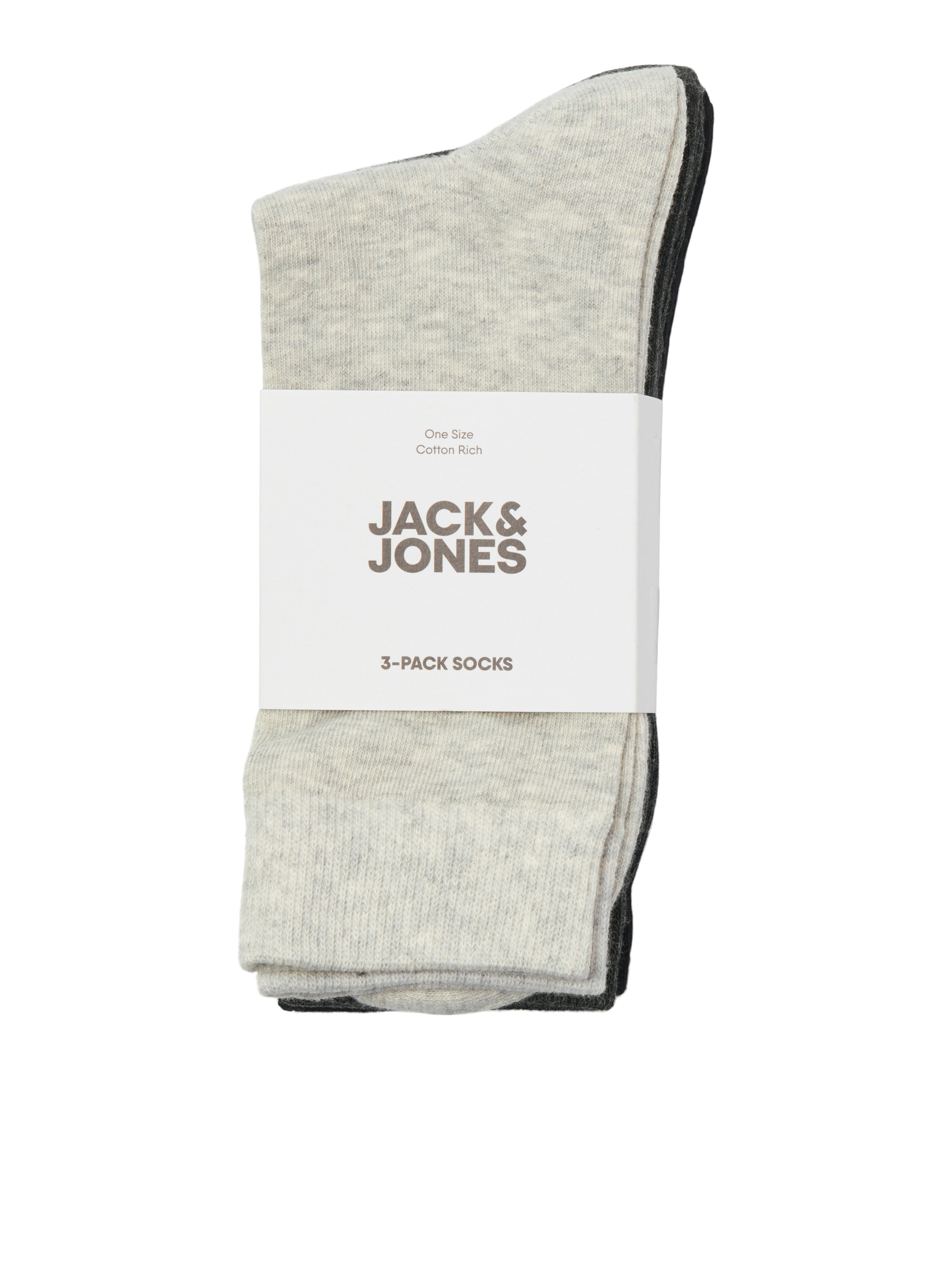 Jack & Jones PlusSize Vrijetijdssokken JACRAFAEL SOCKS 3 PACK NOOS PLS