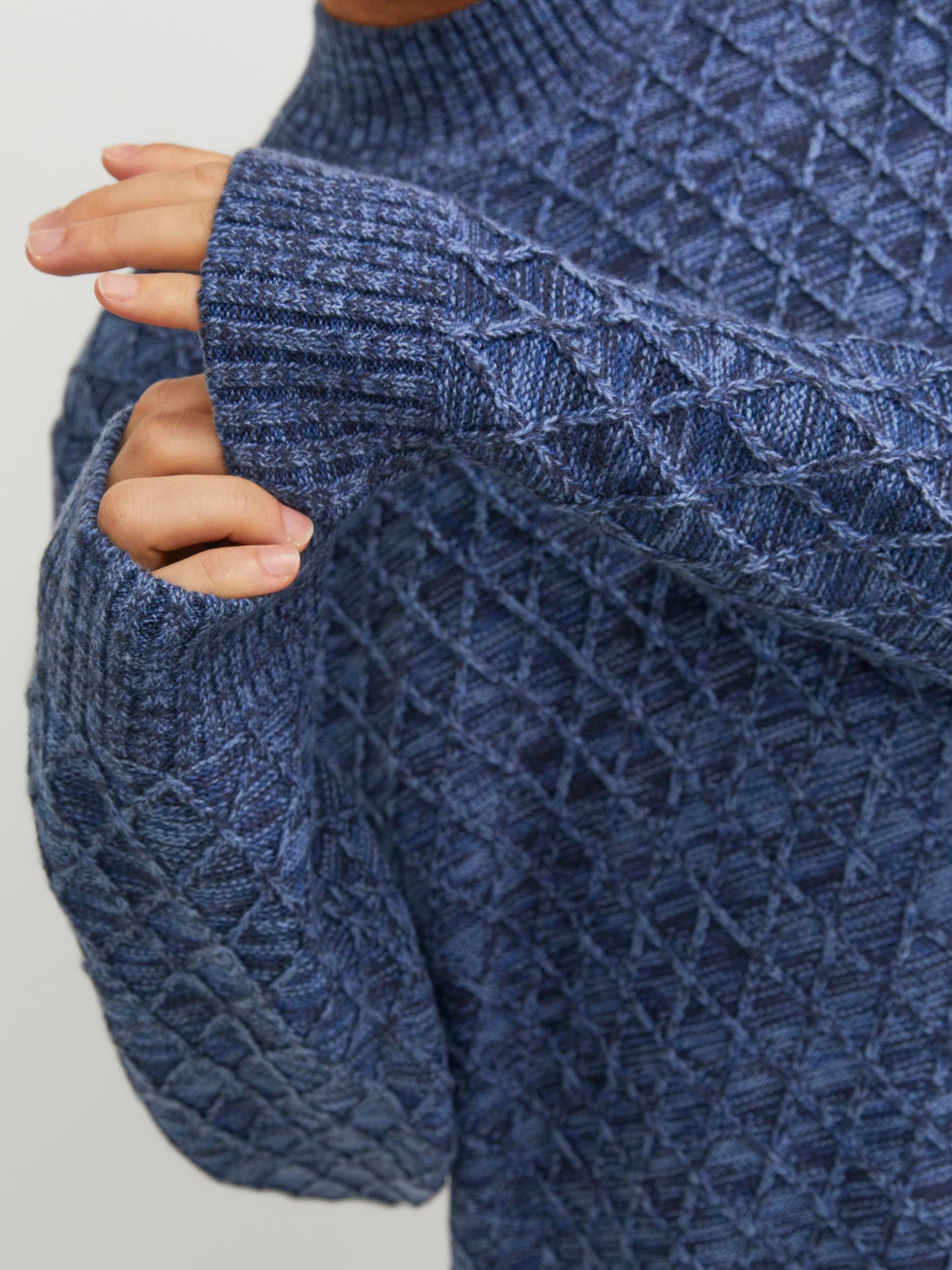 Jack & Jones Trui met staande kraag JPRCCZIGGI KNIT MOCK NECK LN