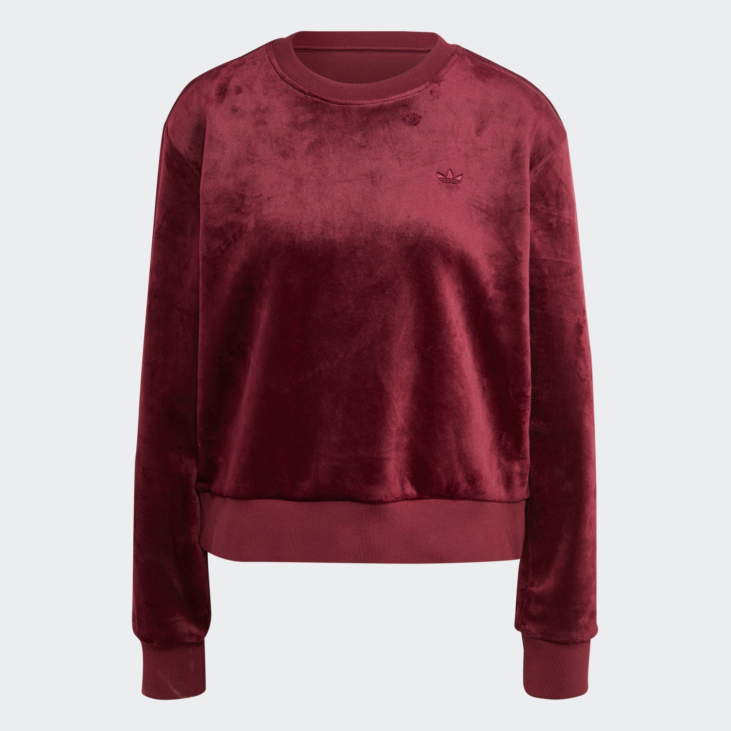 Adidas originals shop women's velvet hoodie