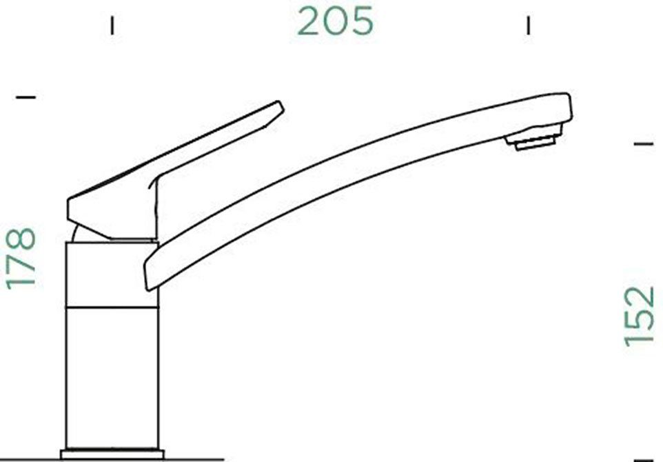 Schock Gootsteen kraan SC-90