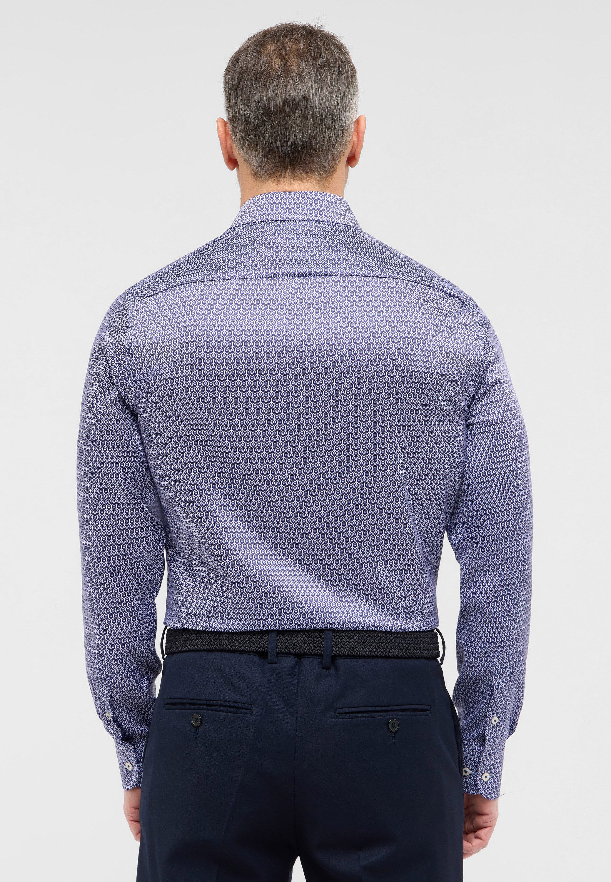 Eterna Overhemd met lange mouwen Slim fit EASY IRON (gemakkelijk te strijken)