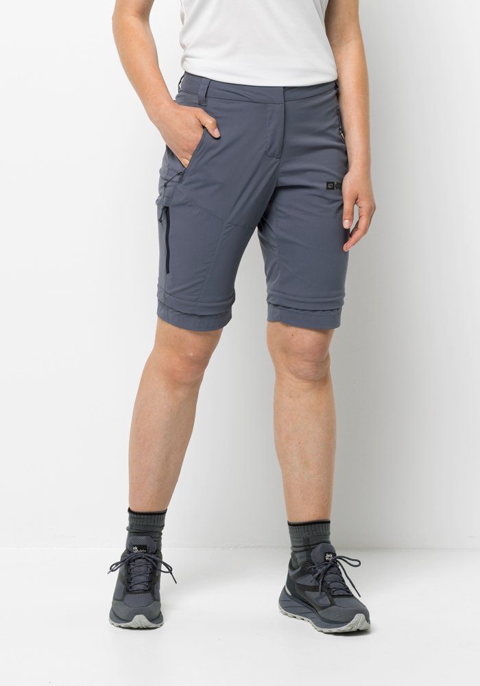 Jack Wolfskin Afritsbroek GLASTAL ZIP AWAY PANTS W