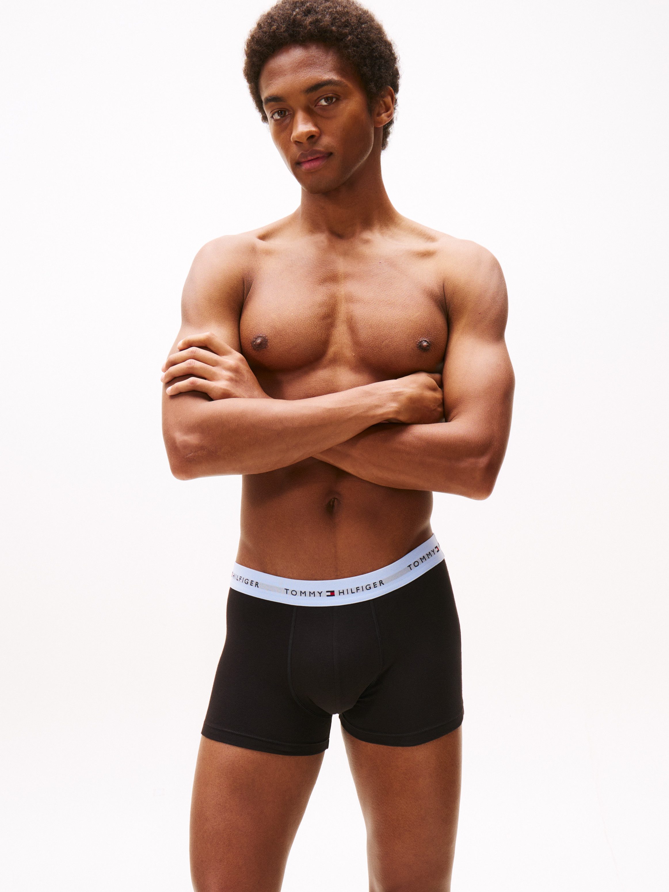 Tommy Hilfiger Underwear Trunk 7P TRUNK WB met logoband (set, 7 stuks, 7er)
