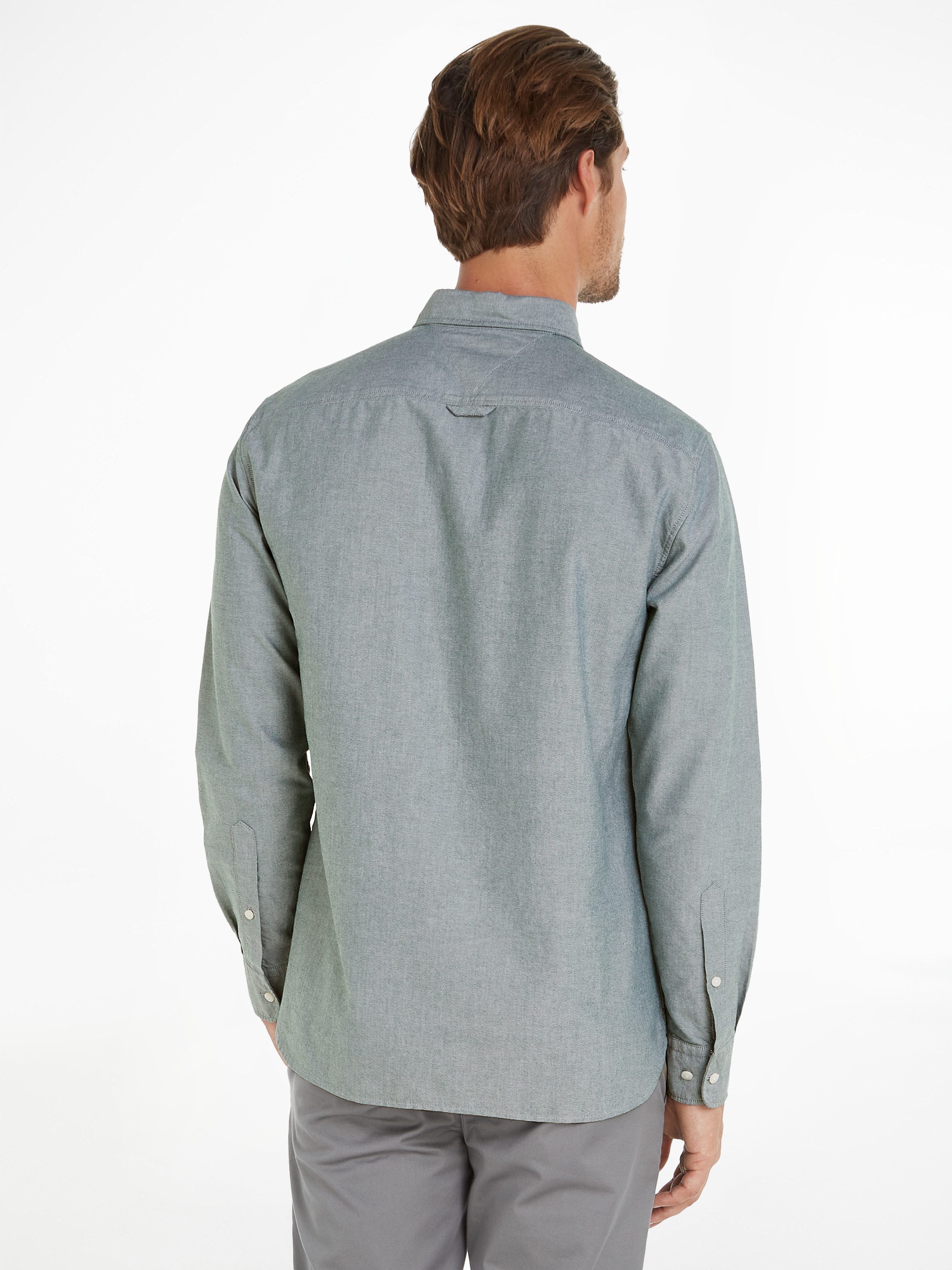 Tommy Hilfiger Overhemd met lange mouwen SOLID HERITAGE OXFORD RF SHIRT