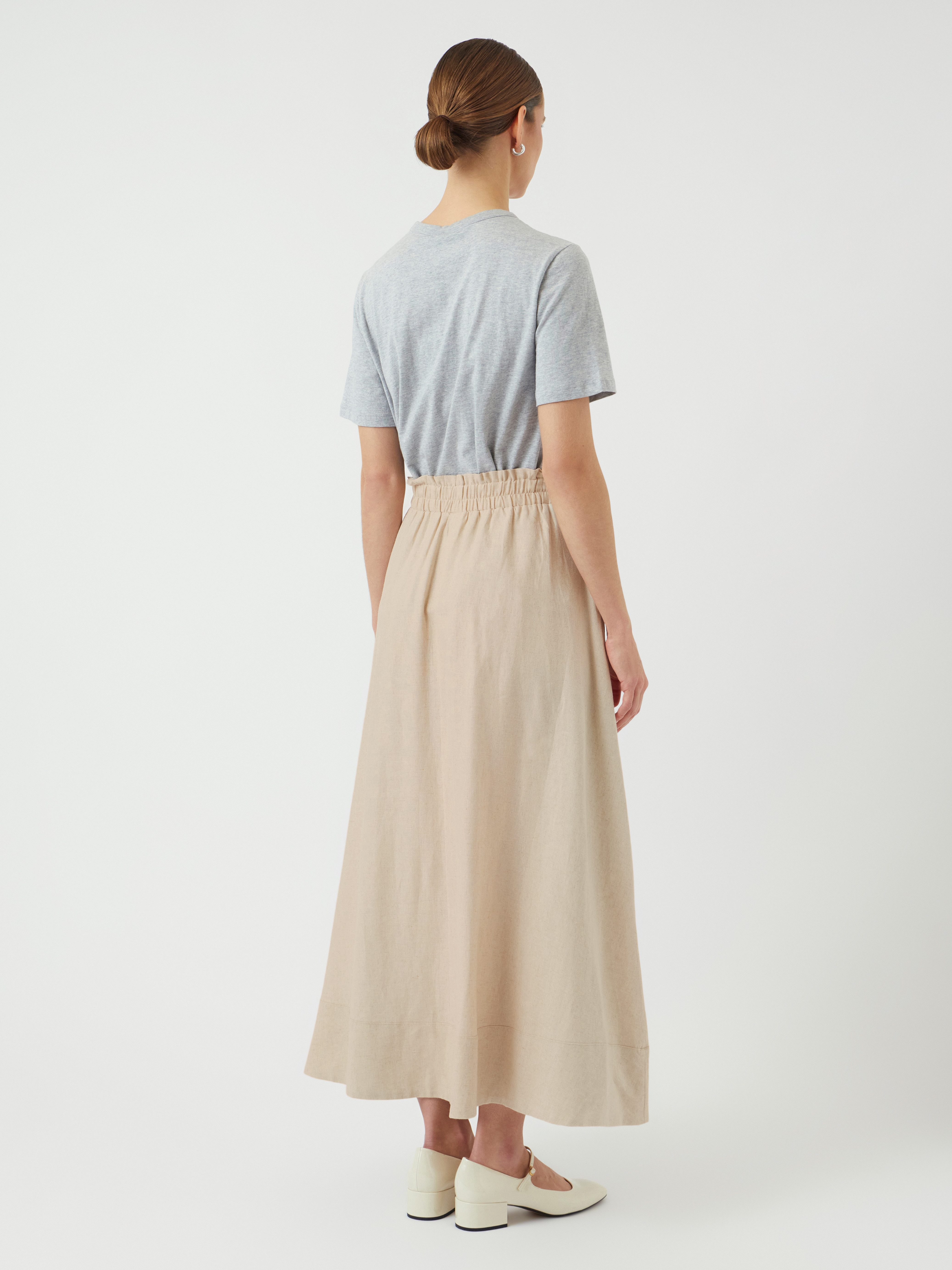 Y.A.S Maxirok YASFLAXY HW ANKLE SKIRT NOOS