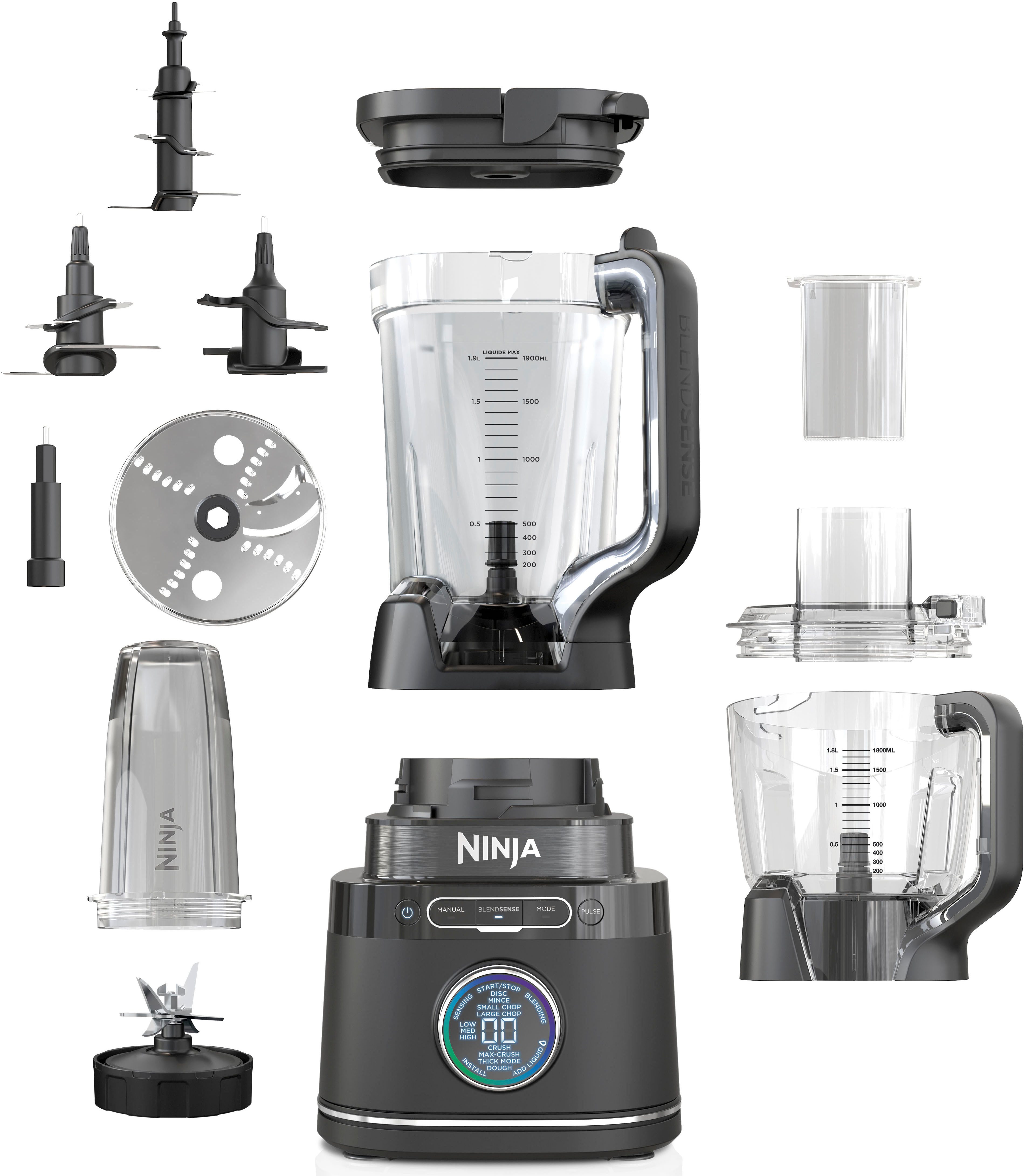 NINJA Blender Detect Power Mixer & Processor Pro TB401EU