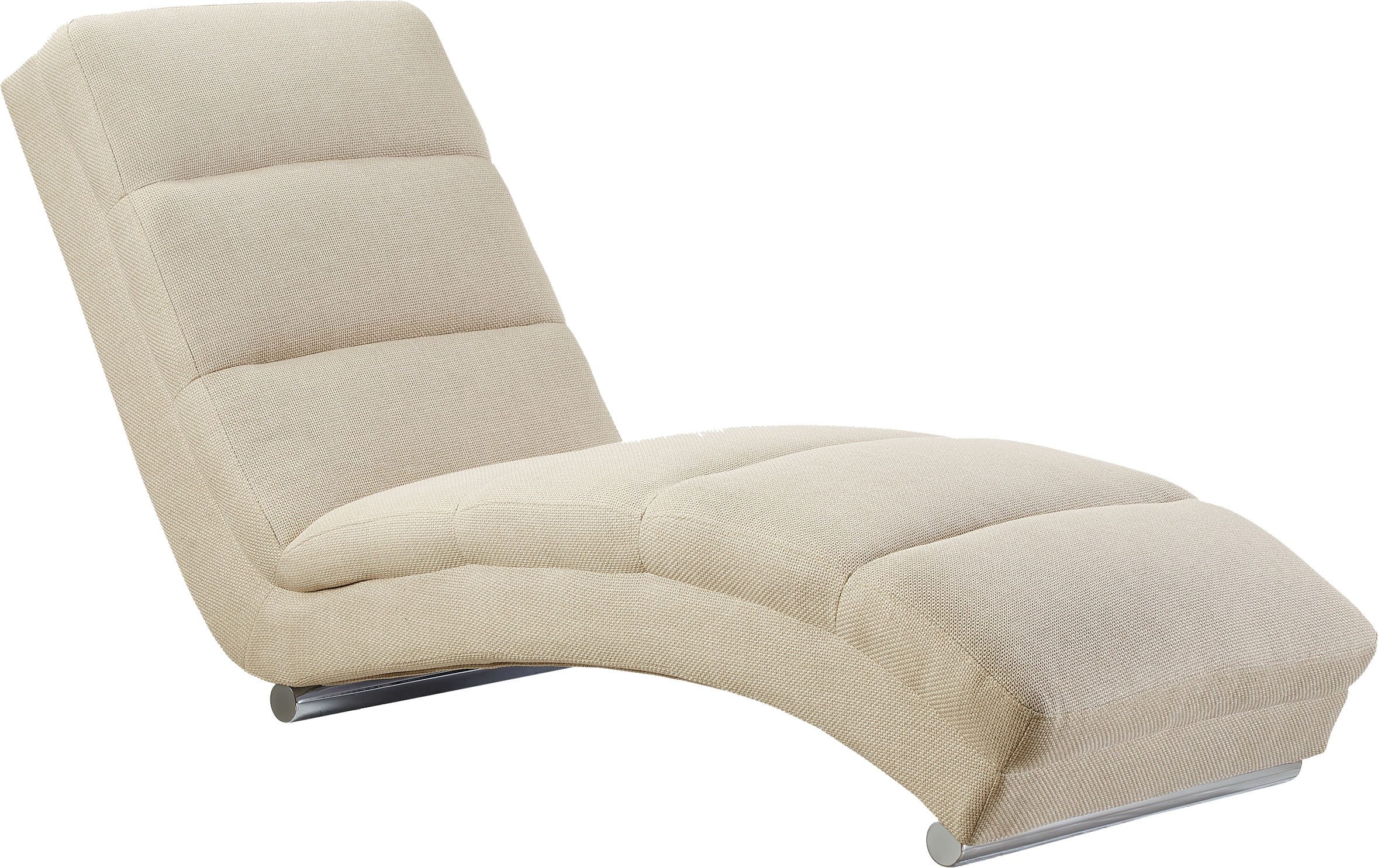 SalesFever Relaxstoel met kruisstepping, bekledingsstof oeko-tex gecertificeerd en pfc-vrij