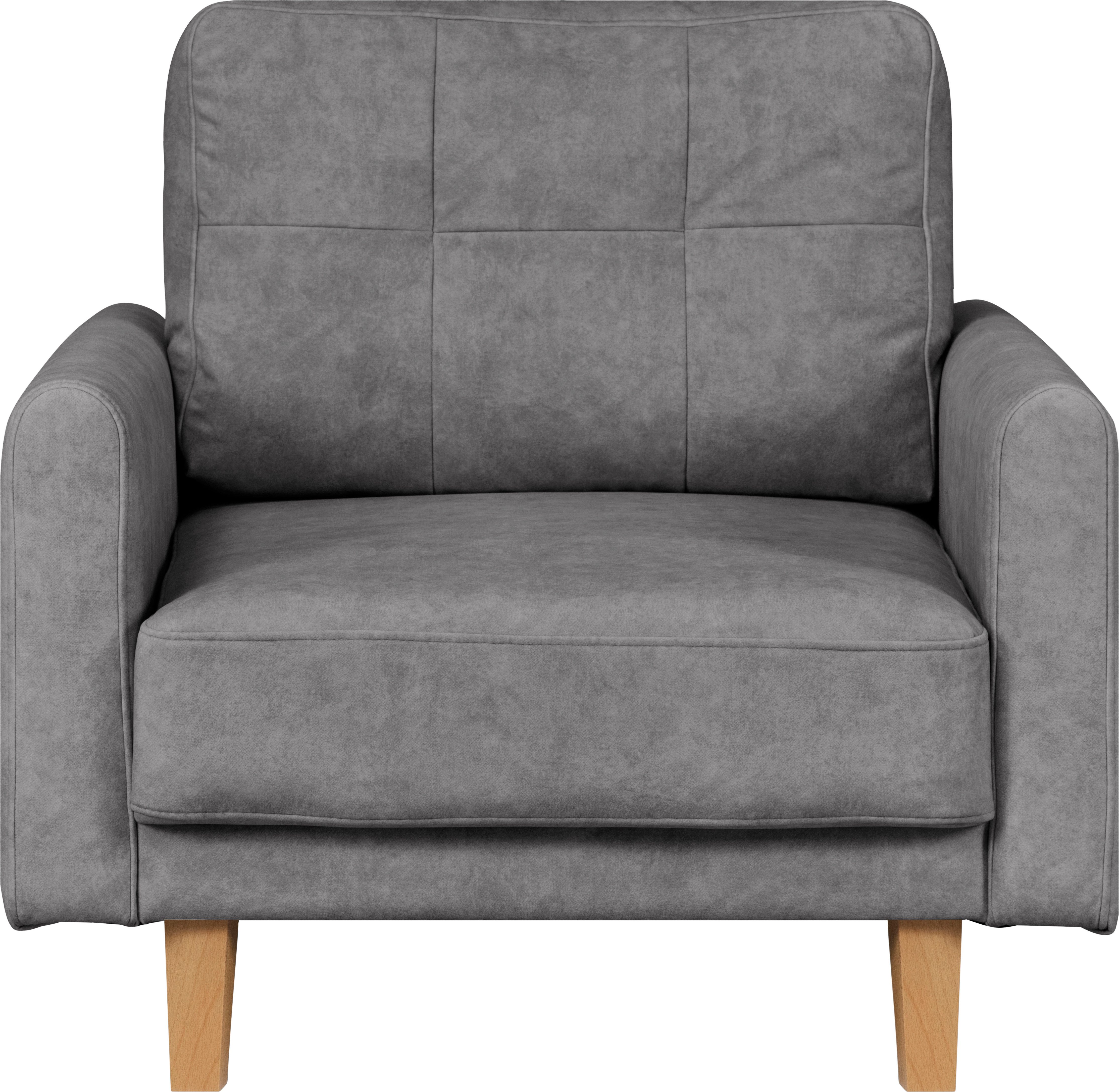 Home affaire Fauteuil TRIPLO relaxstoel met golfondersteuning, afmetingen B/D/H: 95/100/89 cm
