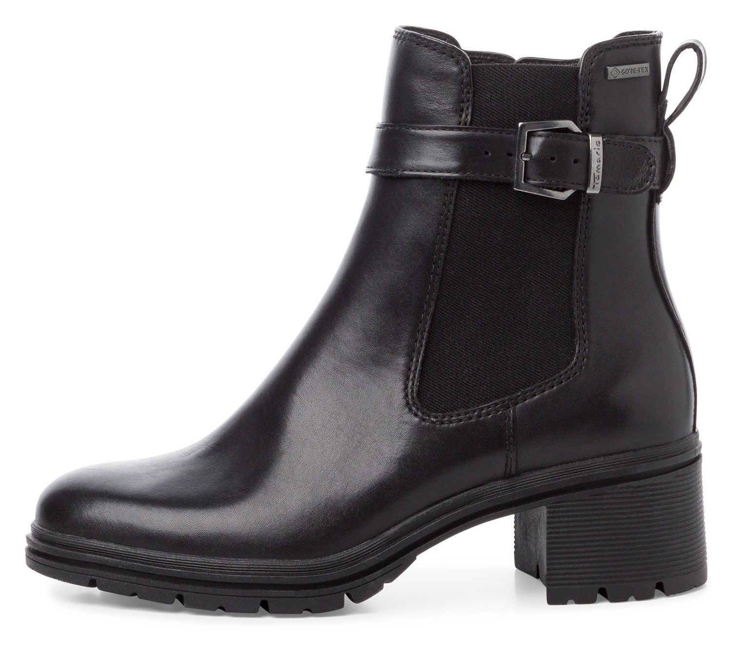 Tamaris Chelsea-boots hakken, enkellaars, zakelijke schoen, gore tex-uitrusting