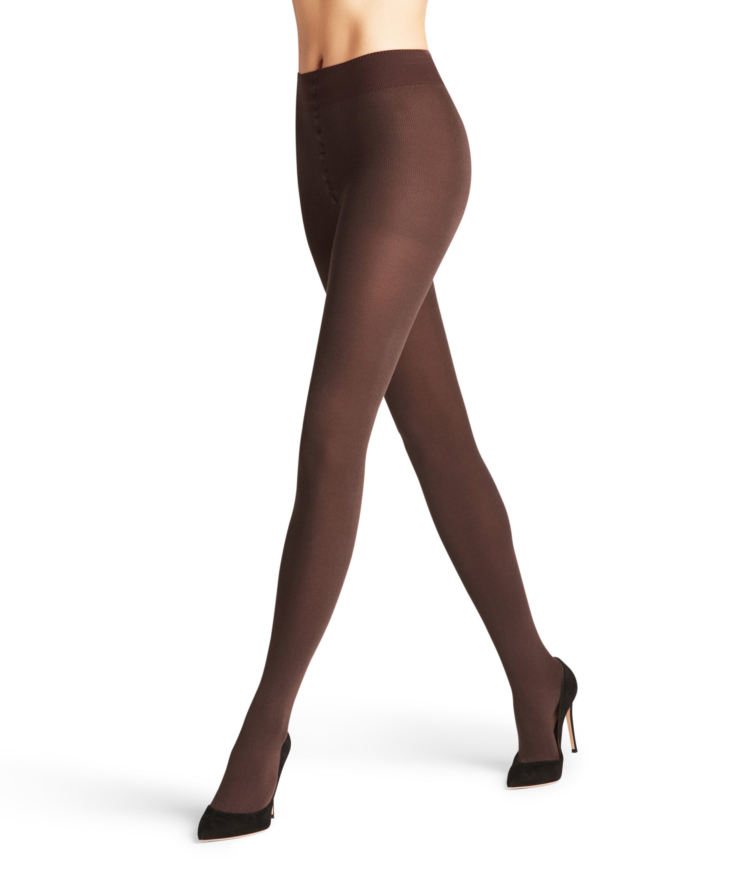 FALKE Maillot Familie dames maillots maat 48 (50) bruin