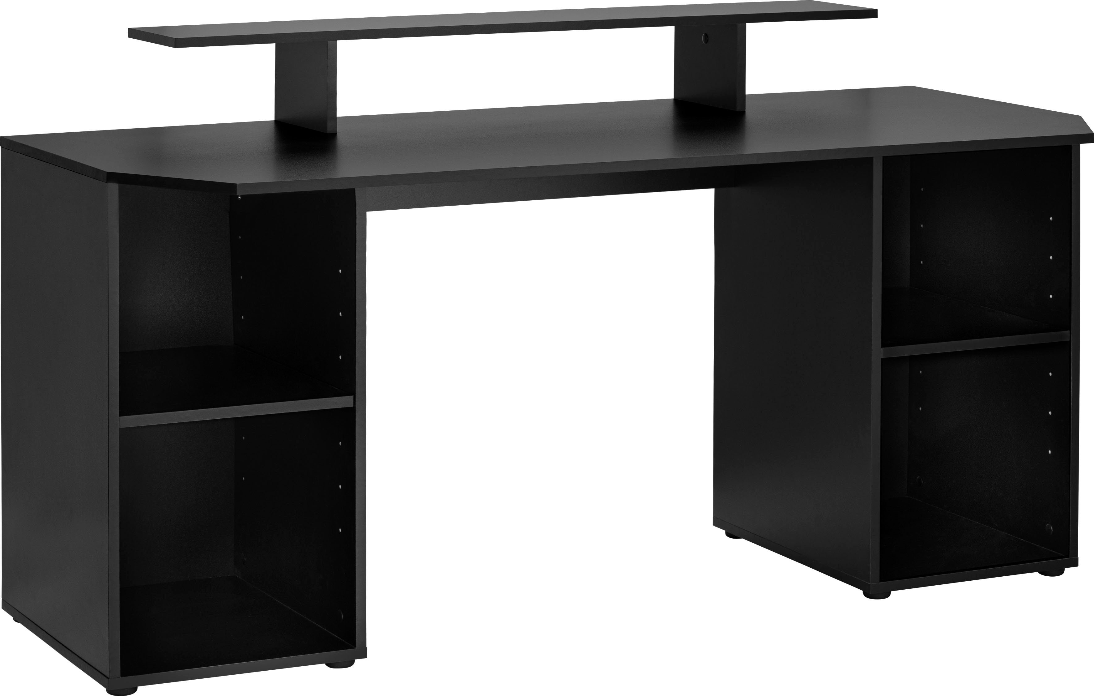 borchardt Möbel Gamingtafel Tippy Breedte 160 cm, bureau met veel bergruimte