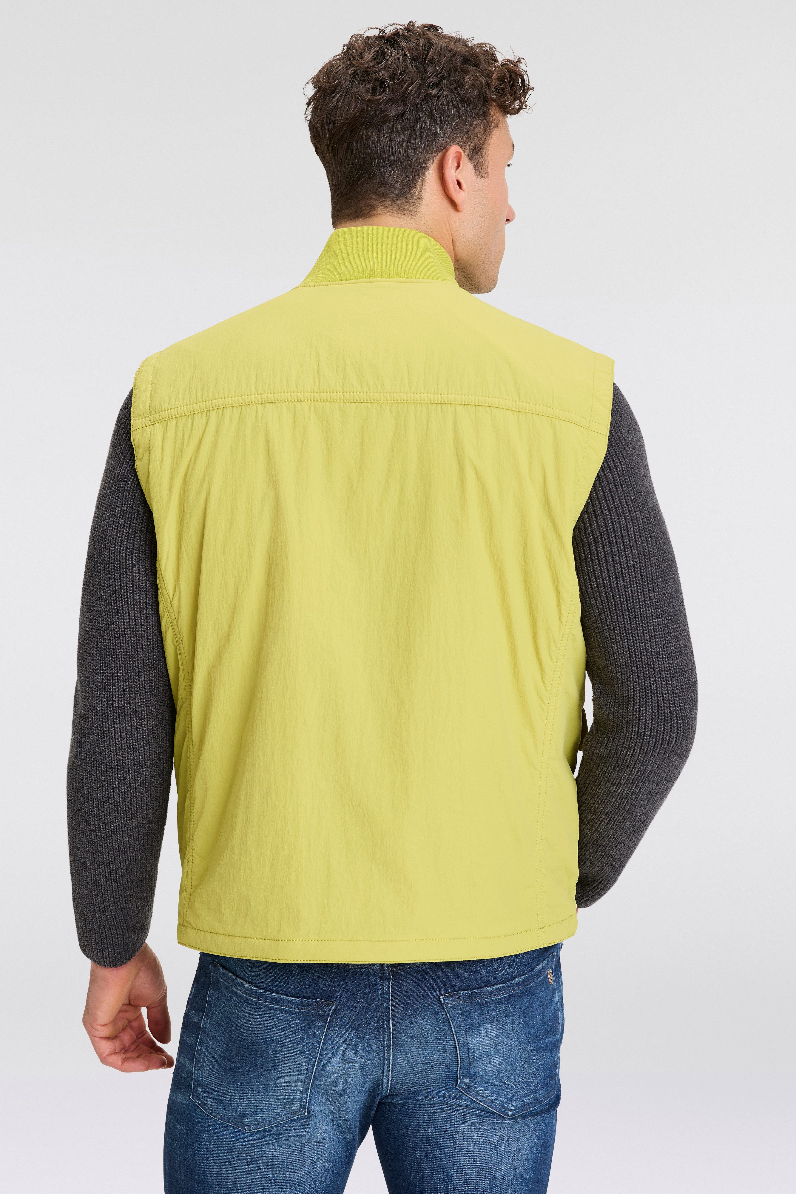 Boss Orange Korte bodywarmer Ocomo1-W met merklabel
