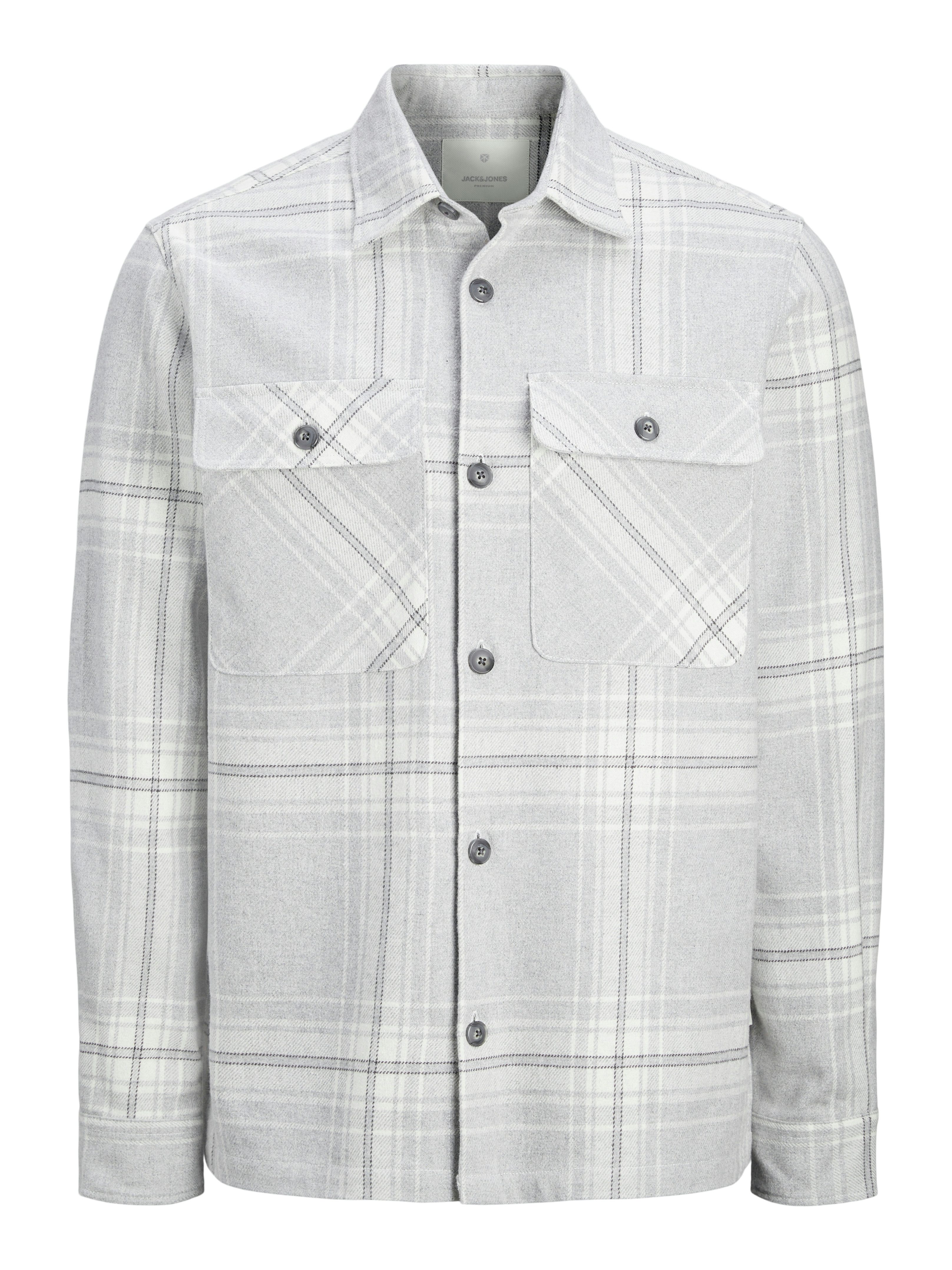 Jack & Jones Overhemd met lange mouwen JPRRAYMOND MELANGE CHECK LS OVERSHIRT SN