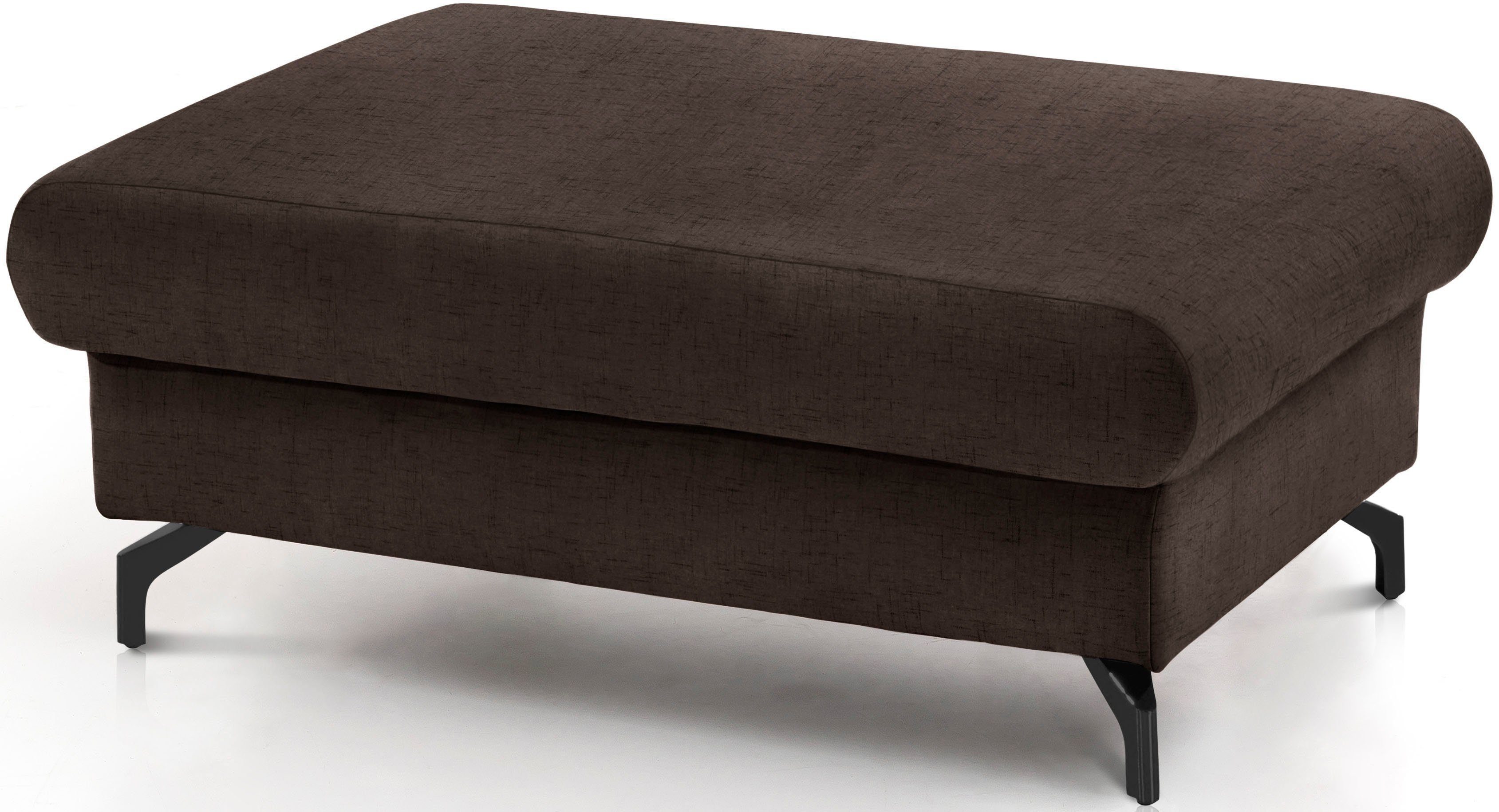 COTTA Zithoek Kitty L-vorm, B: 242 resp. 100 cm (set: hoekbank & hocker) (set)