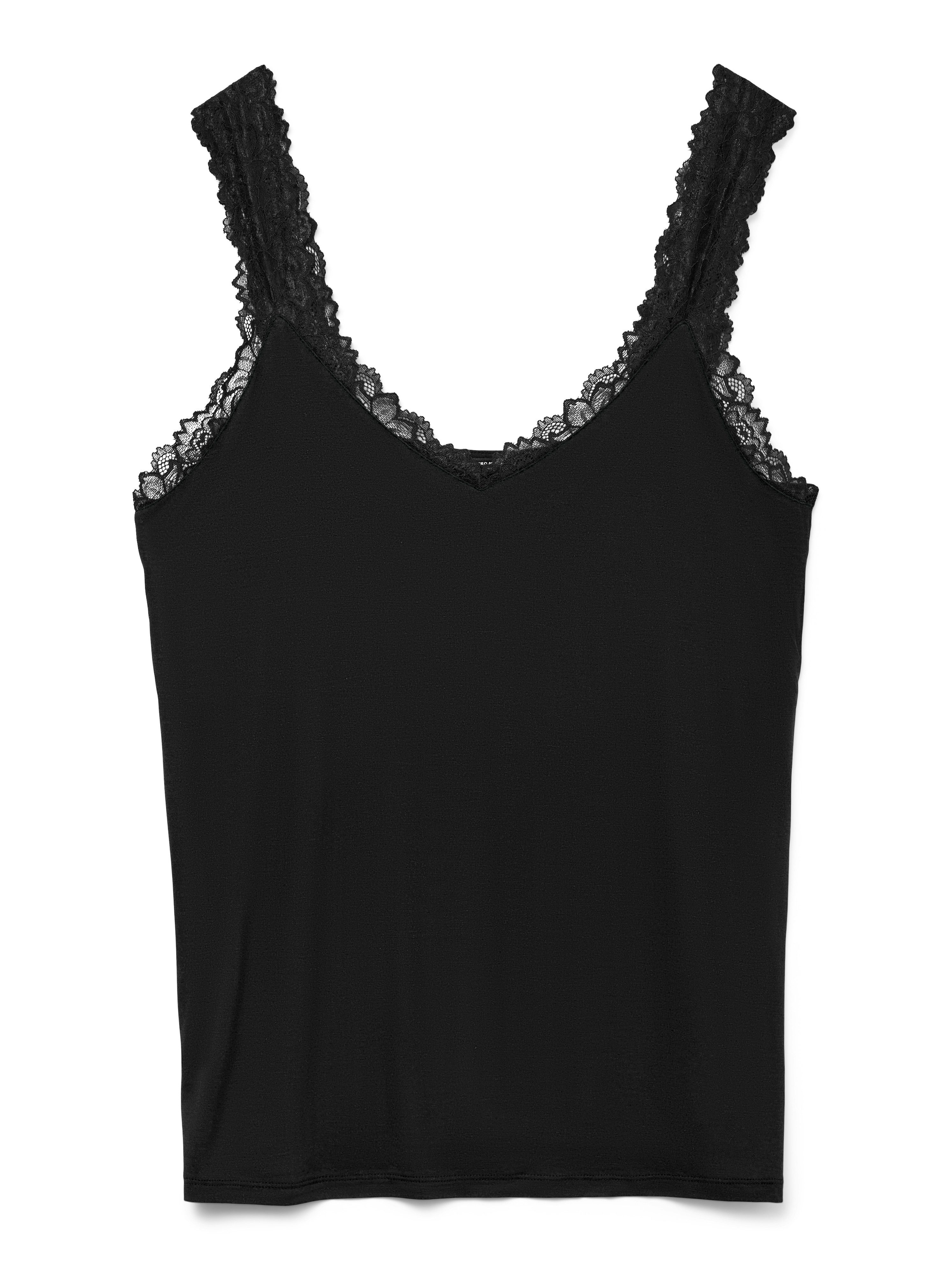 Vero Moda Curve Kanten top VMCROSA SL TOP JRS NOOS CUR