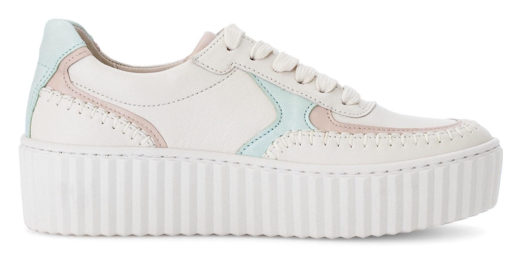 Gabor Plateausneakers , vrijetijdsschoen, lage schoen, veterschoen met best fitting-uitrusting