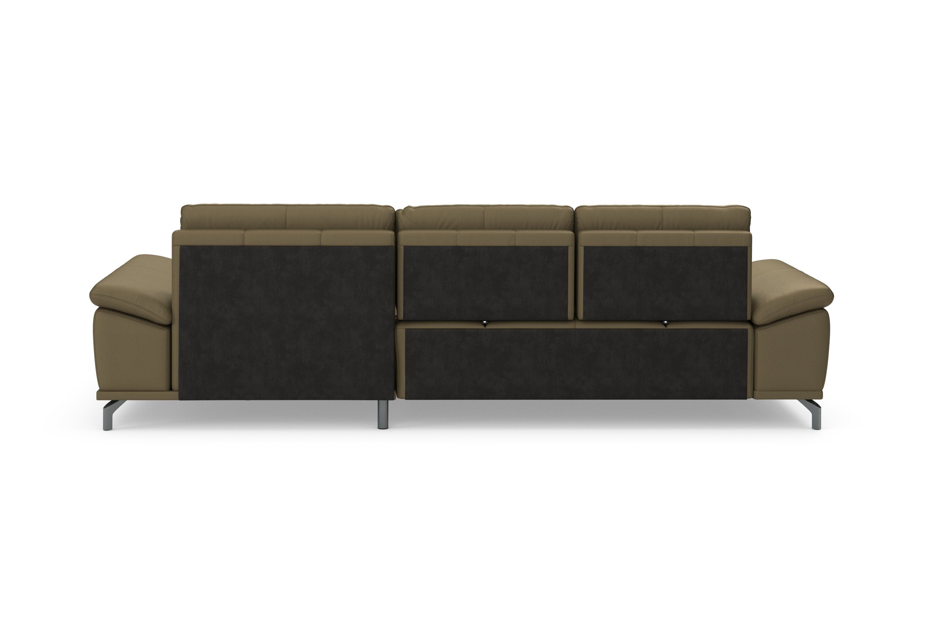 Places of Style Hoekbank Costello L-vorm, met zitdiepteverstelling, armleuningverstelling en
