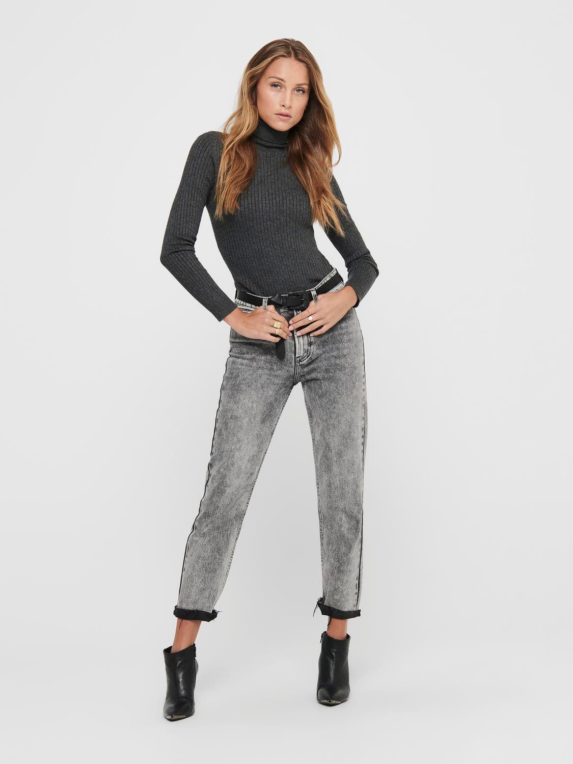 Only Coltrui ONLKAROL L S ROLLNECK PULLOVER KNT NOOS