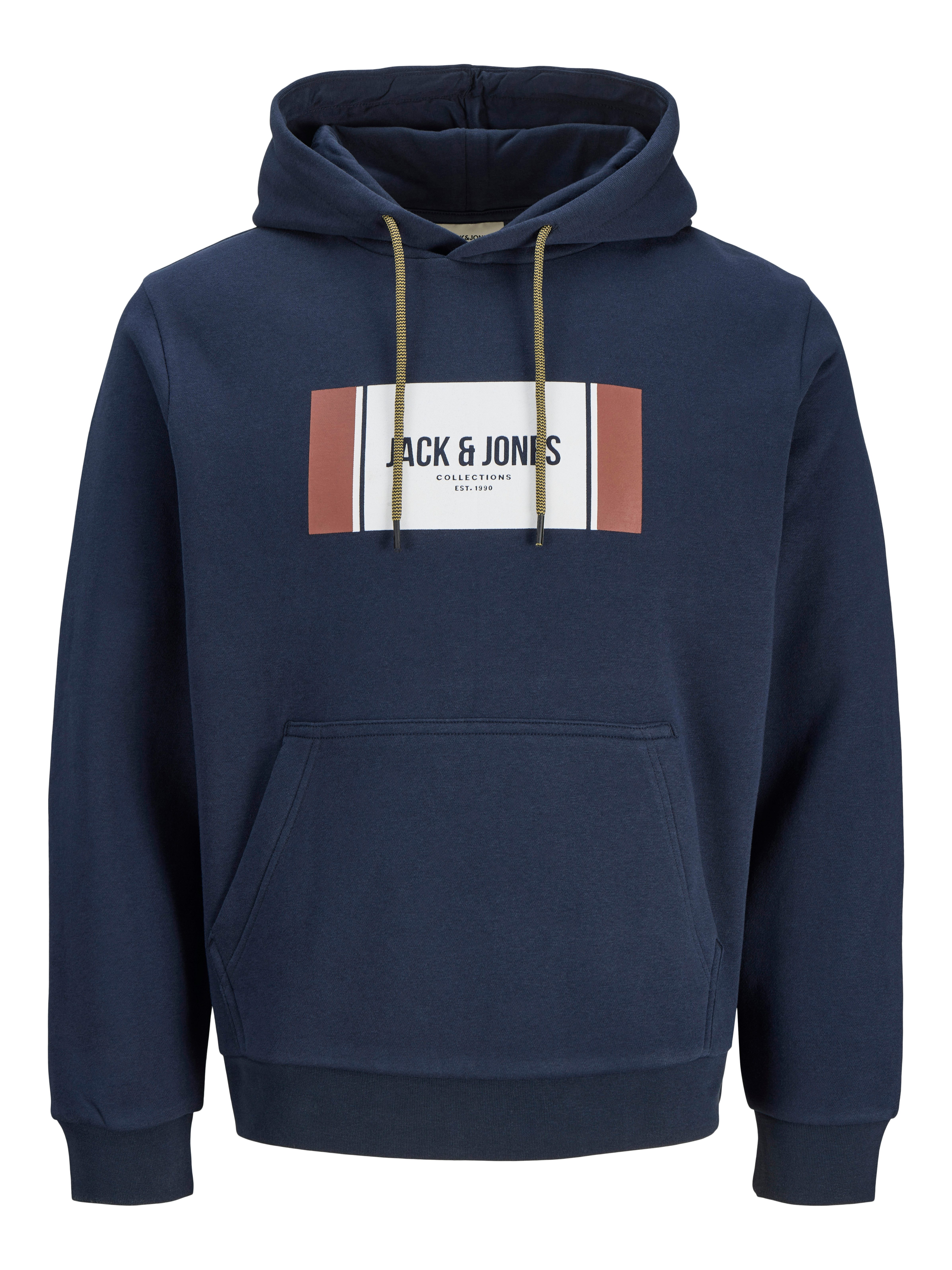 Jack & Jones Hoodie JJHAYATO SWEAT HOOD BTS