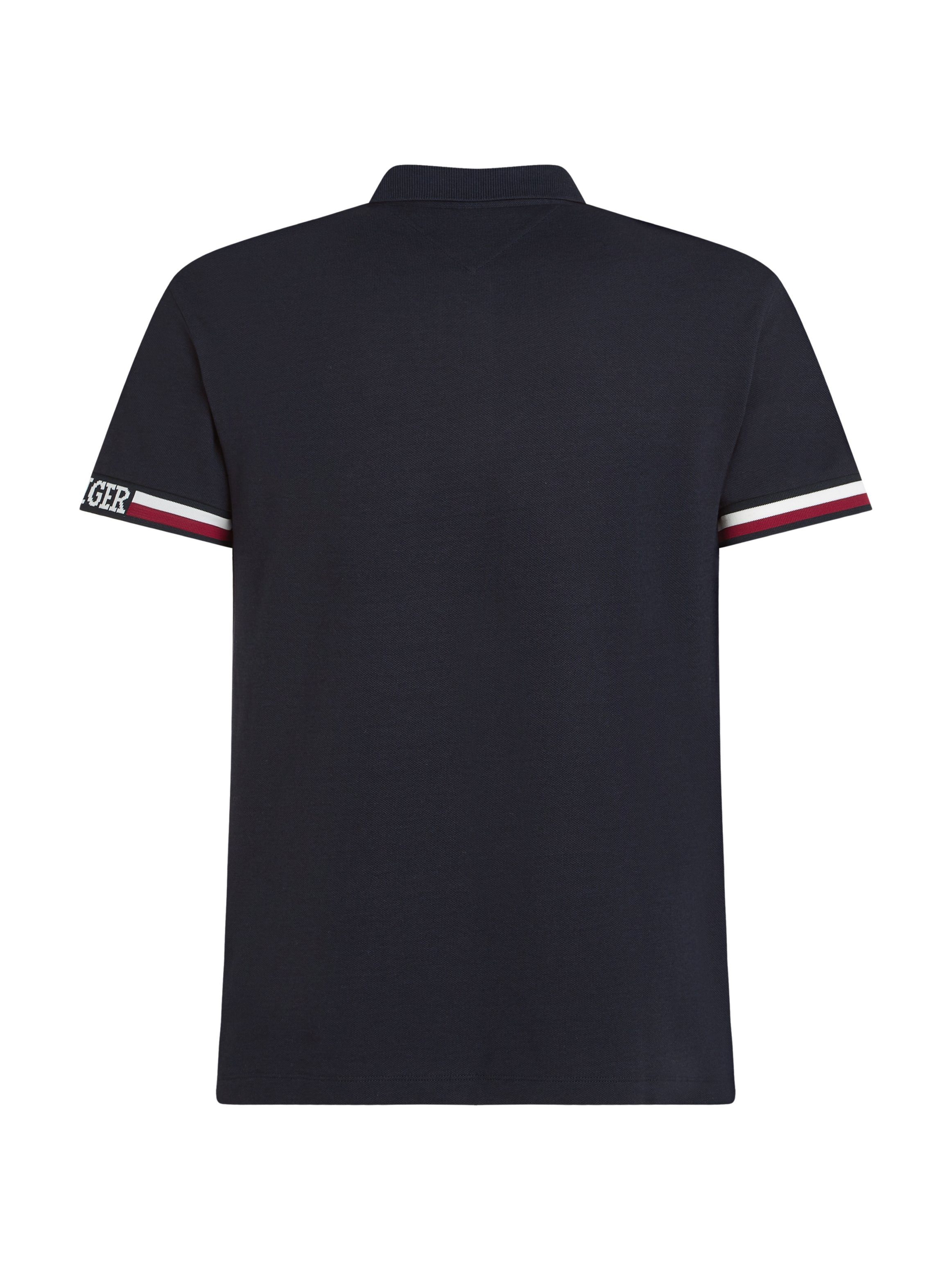 Tommy Hilfiger Poloshirt MONOTYPE FLAG CUFF SLIM FIT POLO