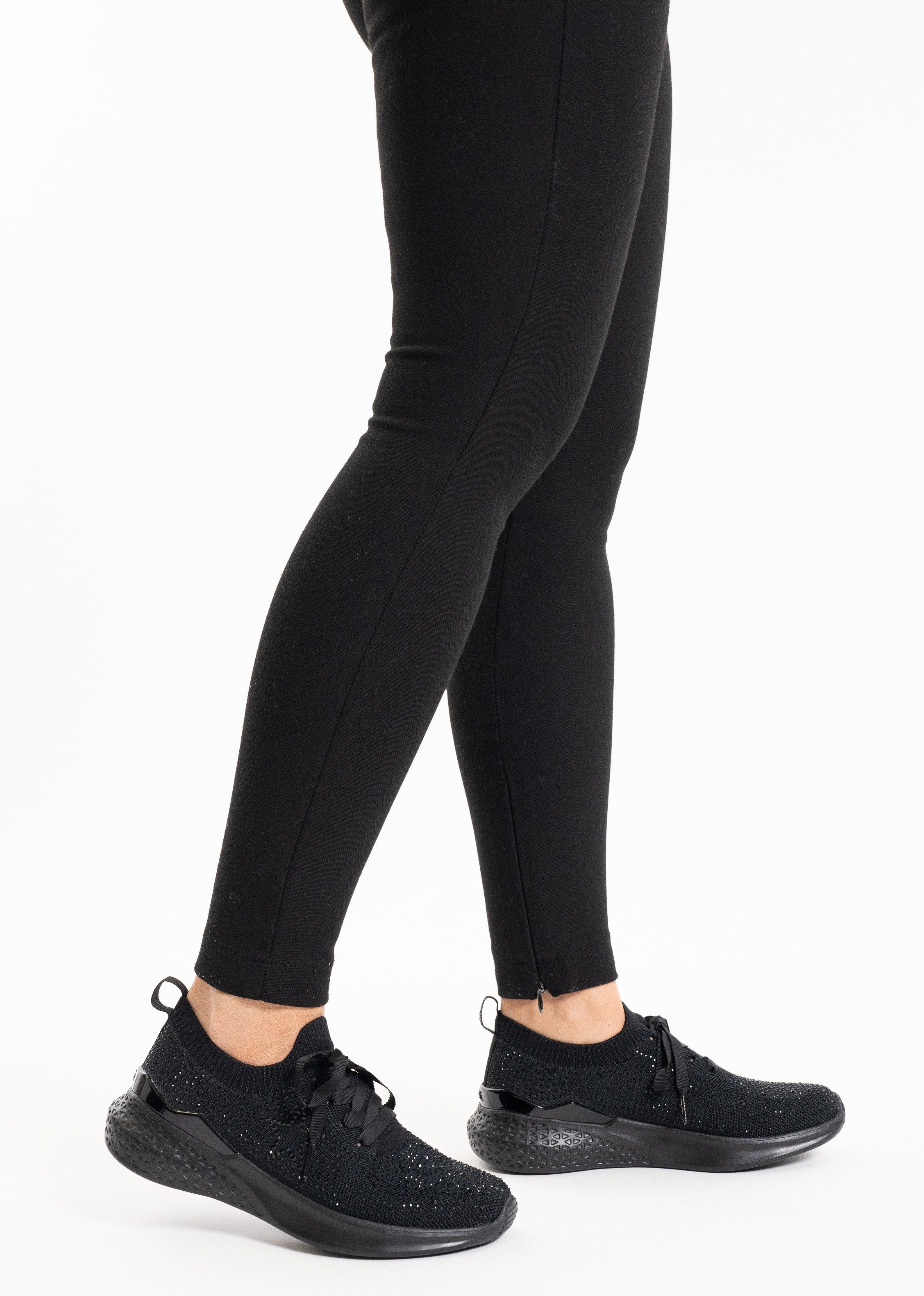 Ara Slip-on sneakers Maya , veterschoen, slipper in brei-look, h-breedte