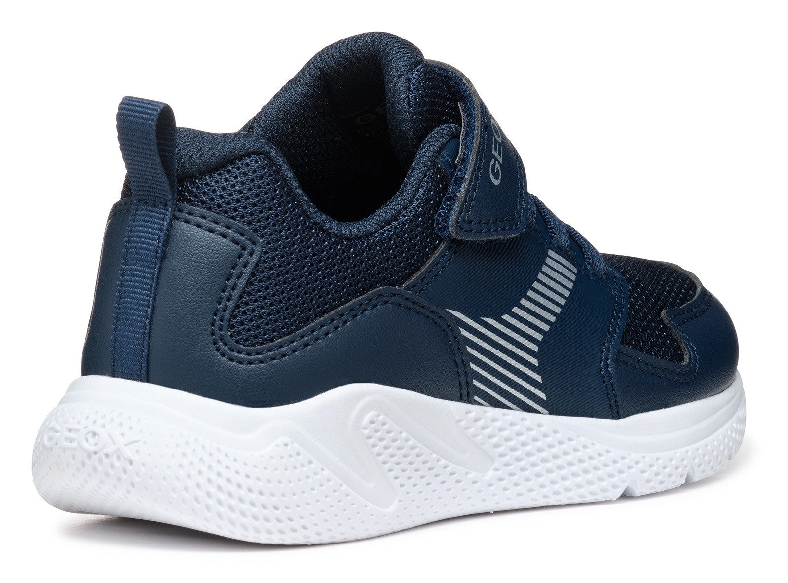 Geox Sneakers J SPRINTYE BOY , vrijetijdsschoen, klittenbandschoen in casual look