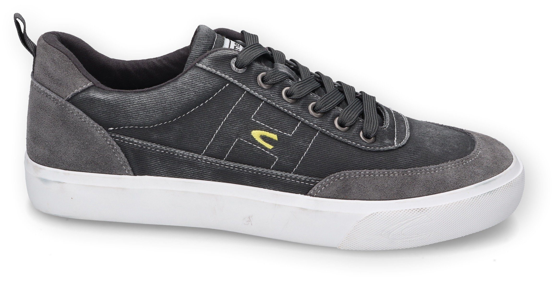 camel active Sneakers met logostiksel, vrijetijdsschoen, lage schoen, veterschoen