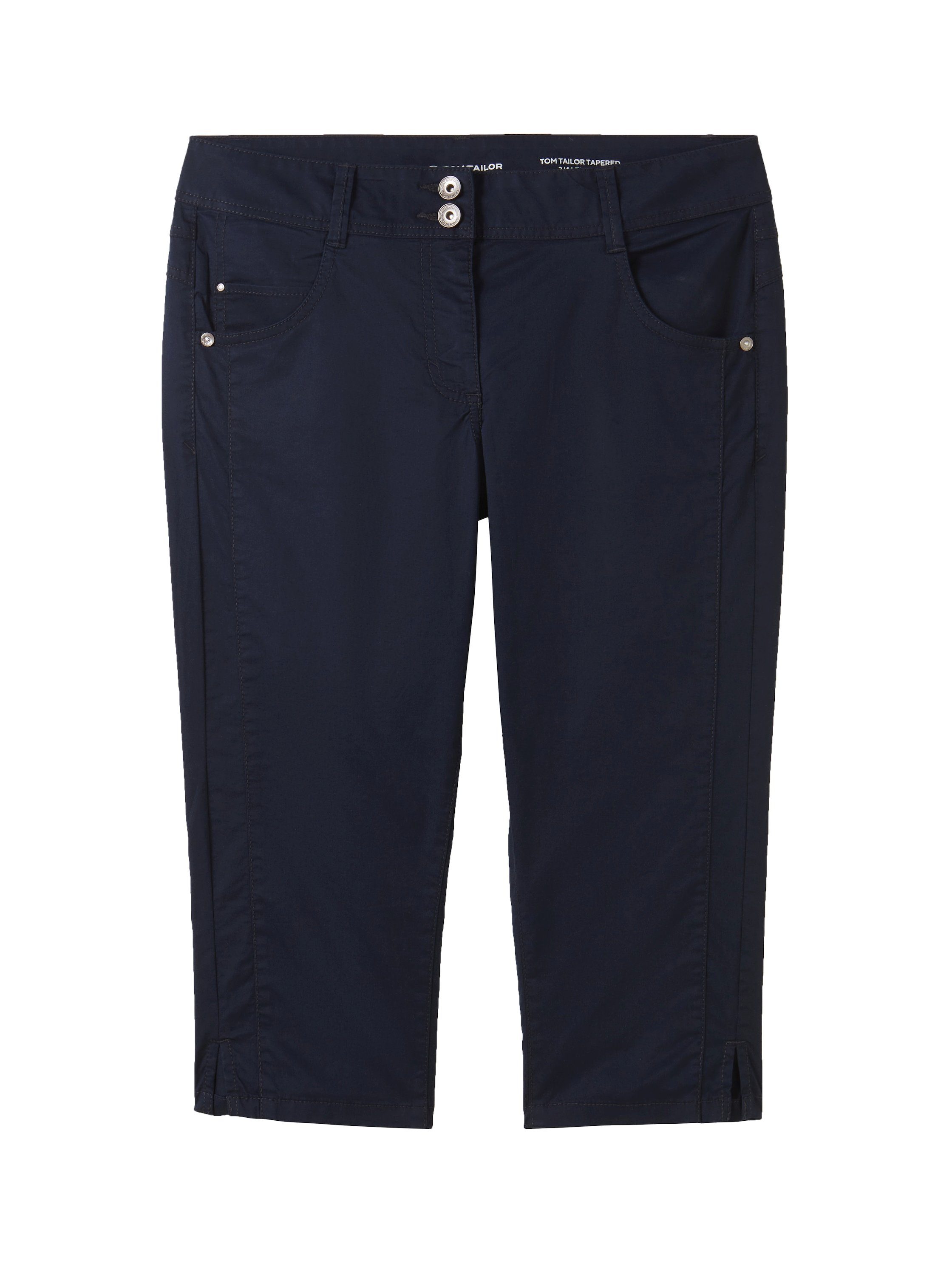 Tom Tailor Capribroek met dubbele-knoopsluiting