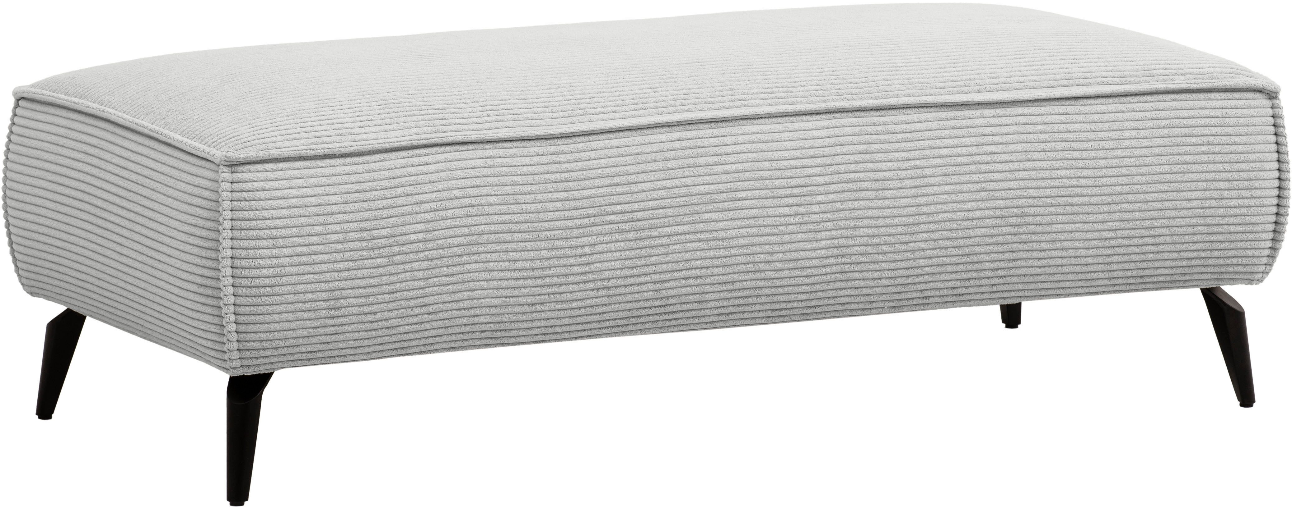 andas Zithoek TVINNU, Polsterecke L-Form, Schlaffunktion, met Hocker (set, 2-delig)