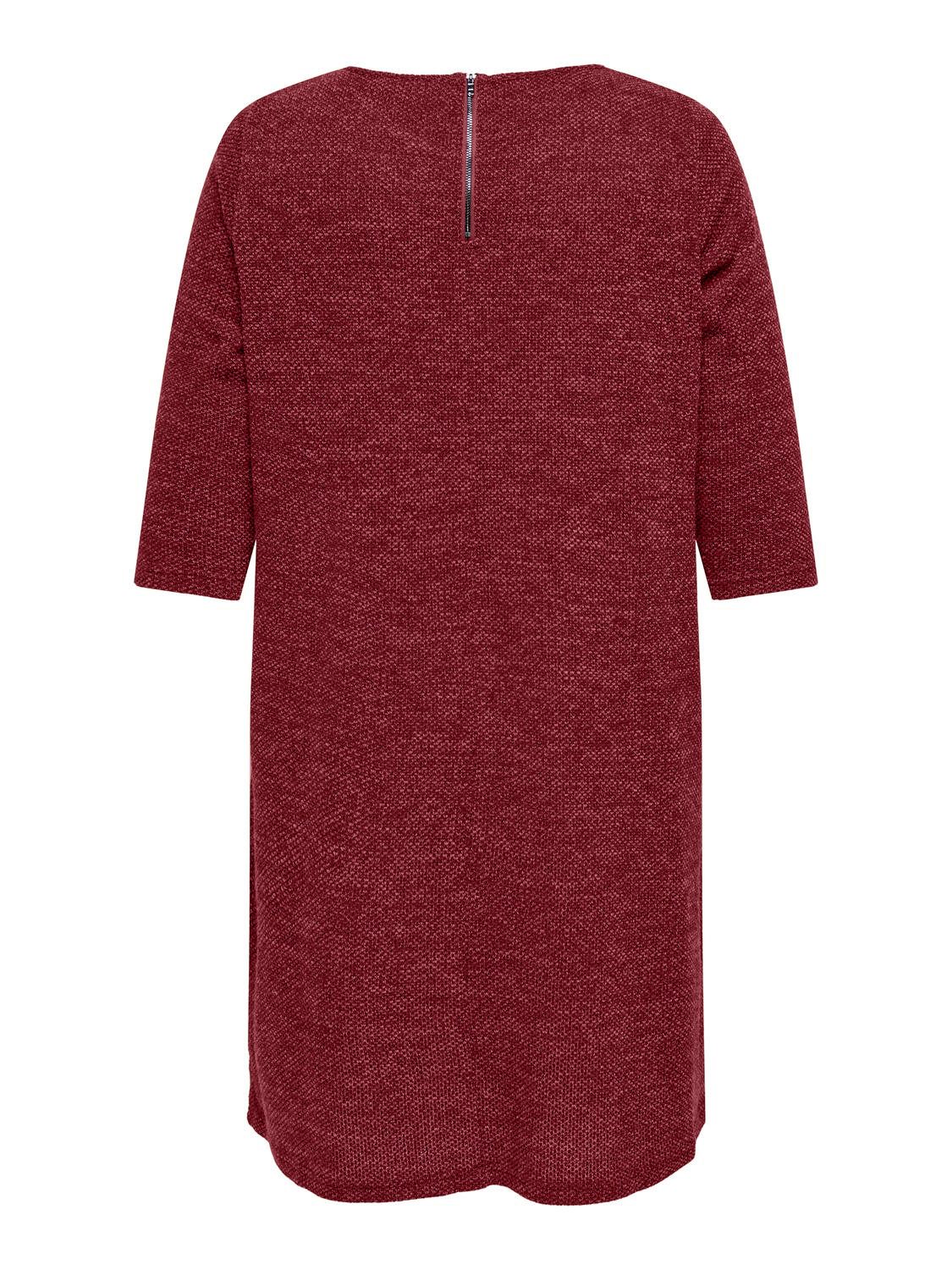 ONLY CARMAKOMA Jerseyjurk CARMARTHA 3/4 KNEE DRESS JRS