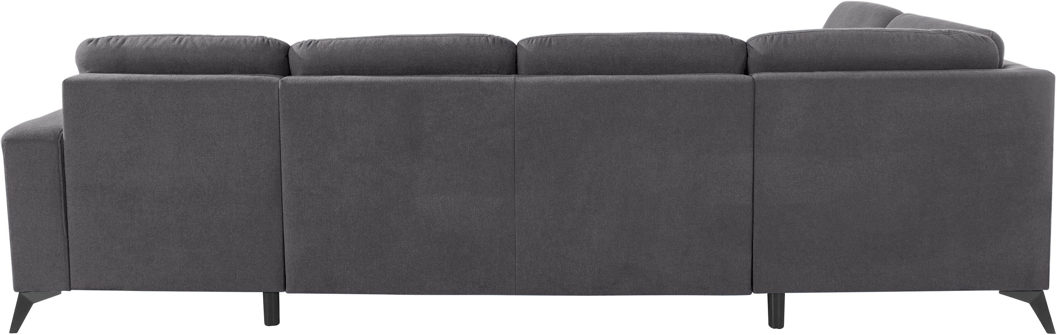 Places of Style Zithoek Lolland U-vorm Naar keuze met slaapfunctie en bergruimte, ook met afwasbare bekleding