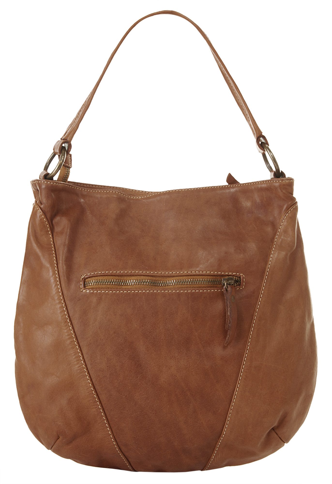 Cluty Shopper echt leer, made in italy