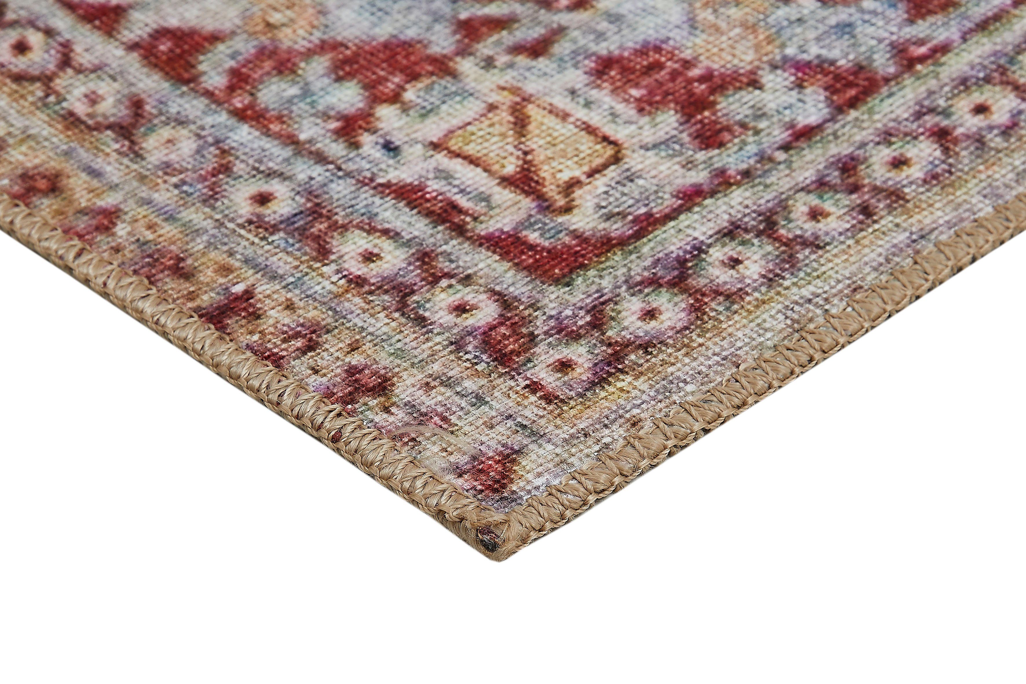 LUXOR living Vloerkleed Voorraadopruiming Speciale aanbiedingen, moderne vintage ontwerpen, Oriëntlook, met rand