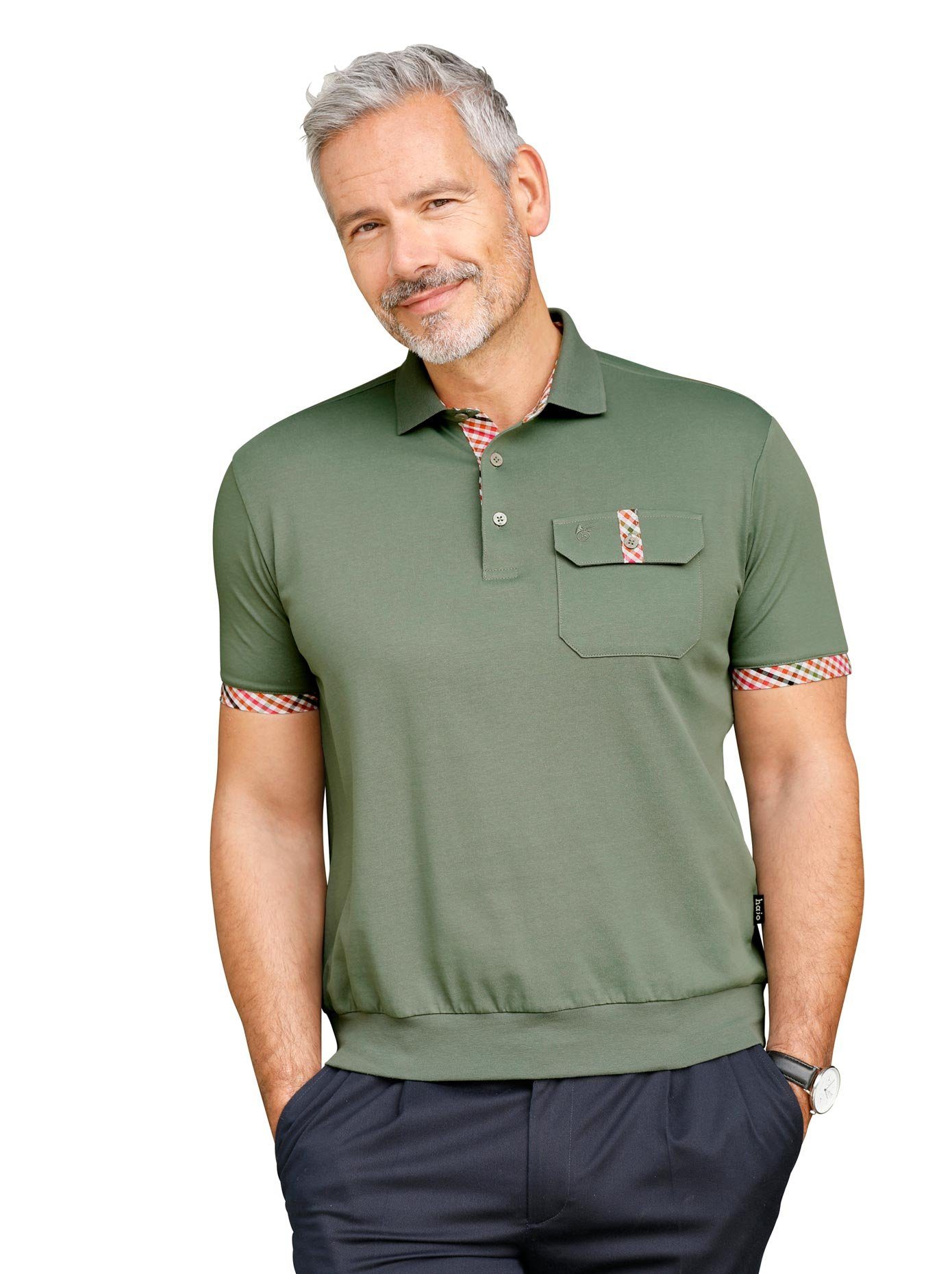 Hajo Poloshirt met korte mouwen (1-delig)