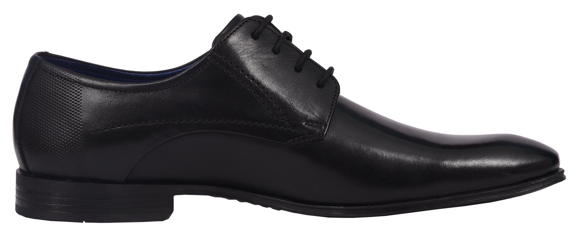Bugatti Veterschoenen , blokhak, avondschoen, zakelijke schoen, feestdag schoen, logo-embossing