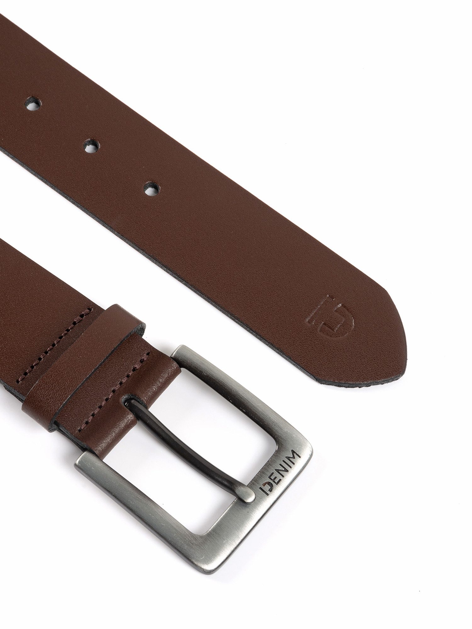 Tom Tailor Denim Leren riem TTDSAM 4 cm breed, herenriem, klassiek en casual