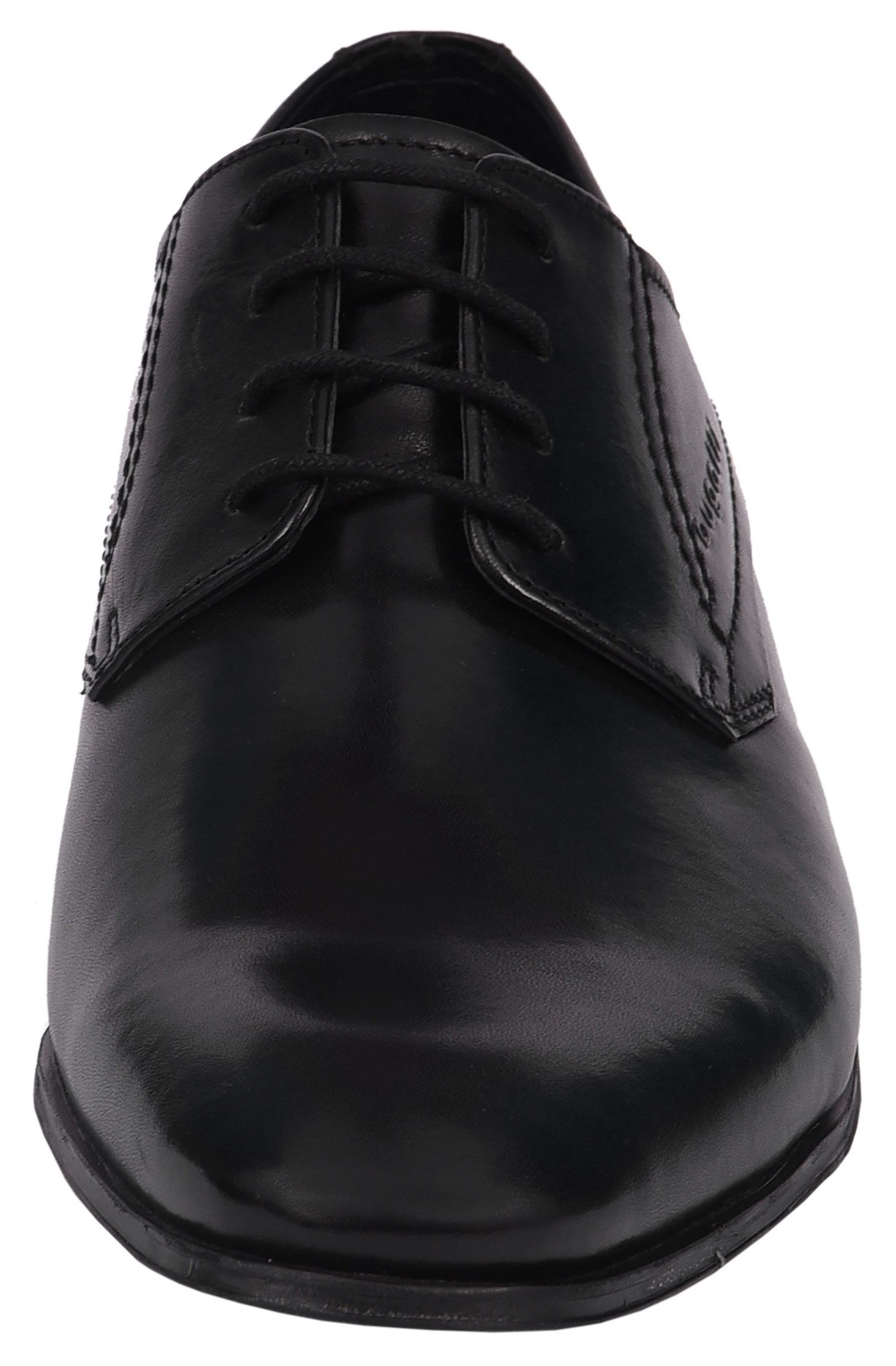 Bugatti Veterschoenen , blokhak, avondschoen, zakelijke schoen, feestdag schoen, logo-embossing