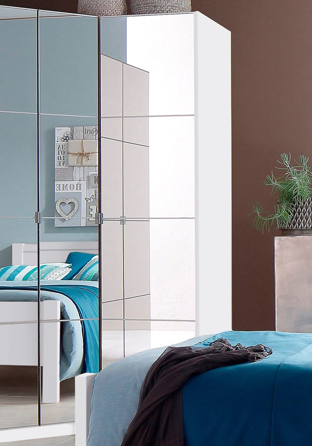 priess Kledingkast Malaga met spiegelfront