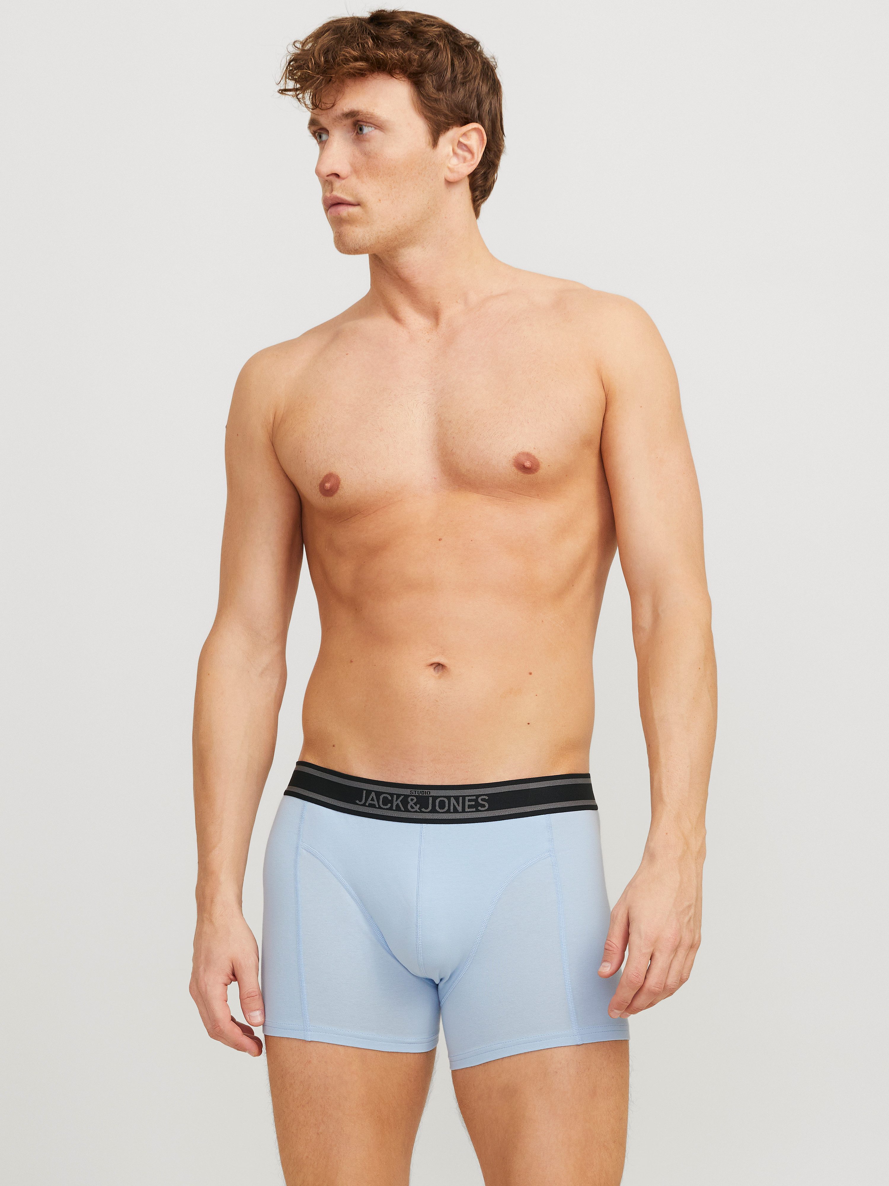 Jack & Jones Trunk JACAIDEN SOLID TRUNKS 3 PACK SN (3 stuks)