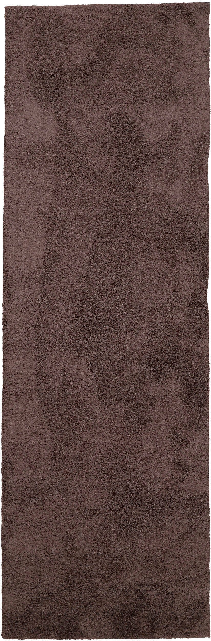 carpetfine Hoogpolig vloerkleed Silky Shaggy, langharig, effen, bijzonder zacht, handgemaakt