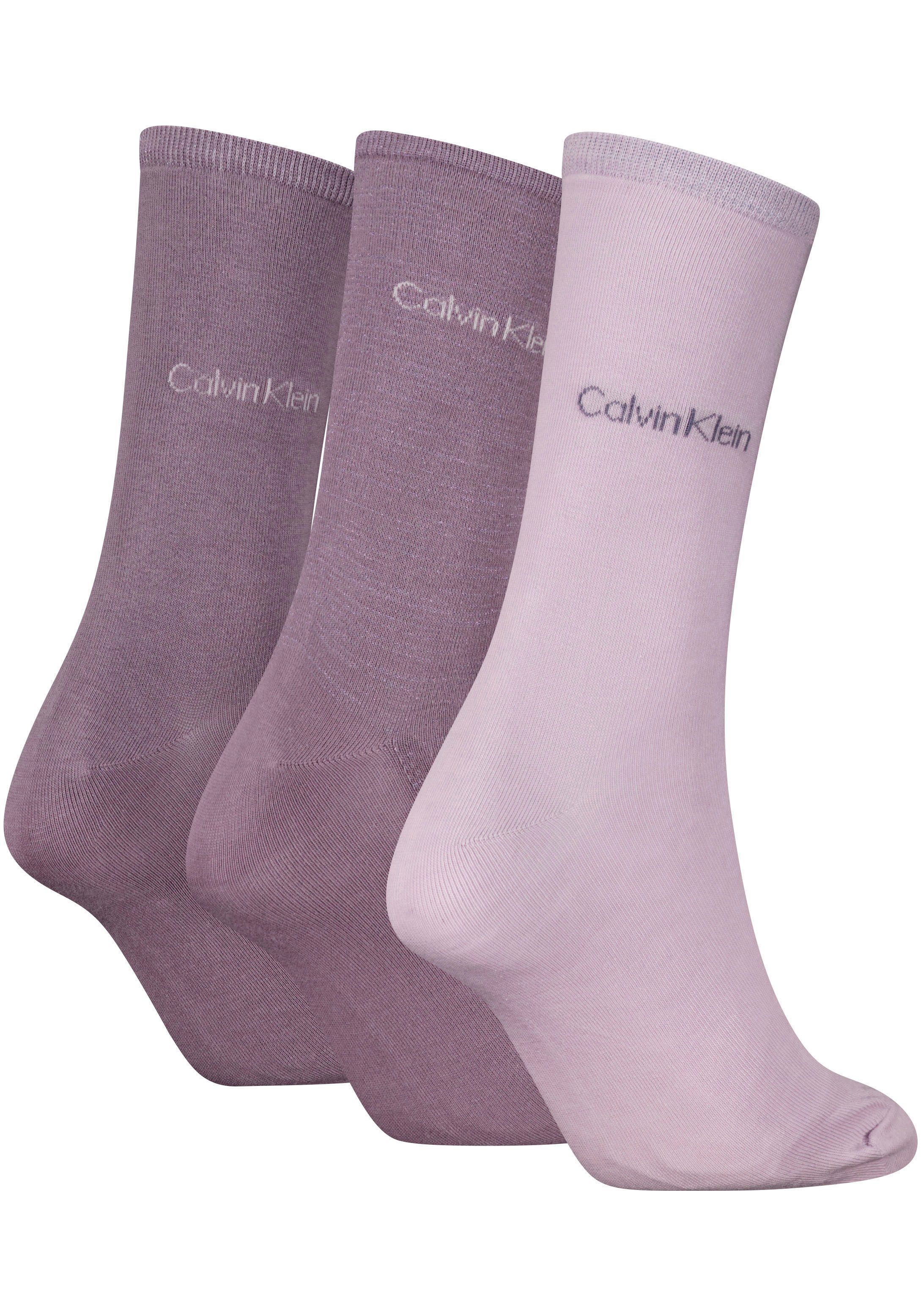 Calvin Klein Sokken met merkborduursel (3 paar)