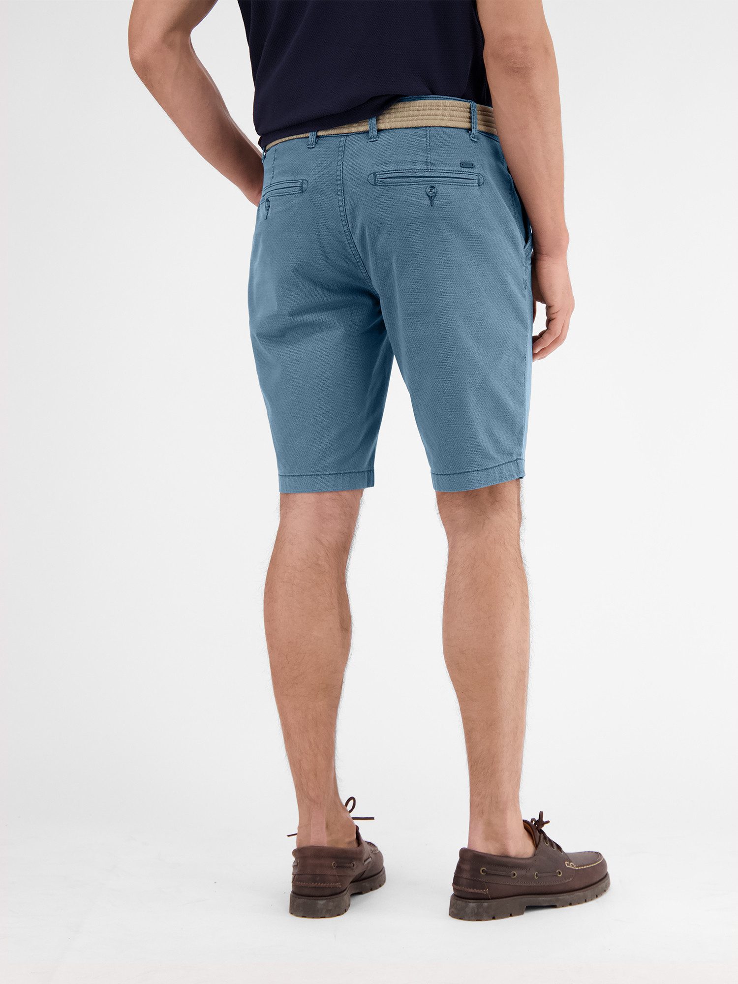 Lerros Bermuda LERROS chino bermuda met riem (set)