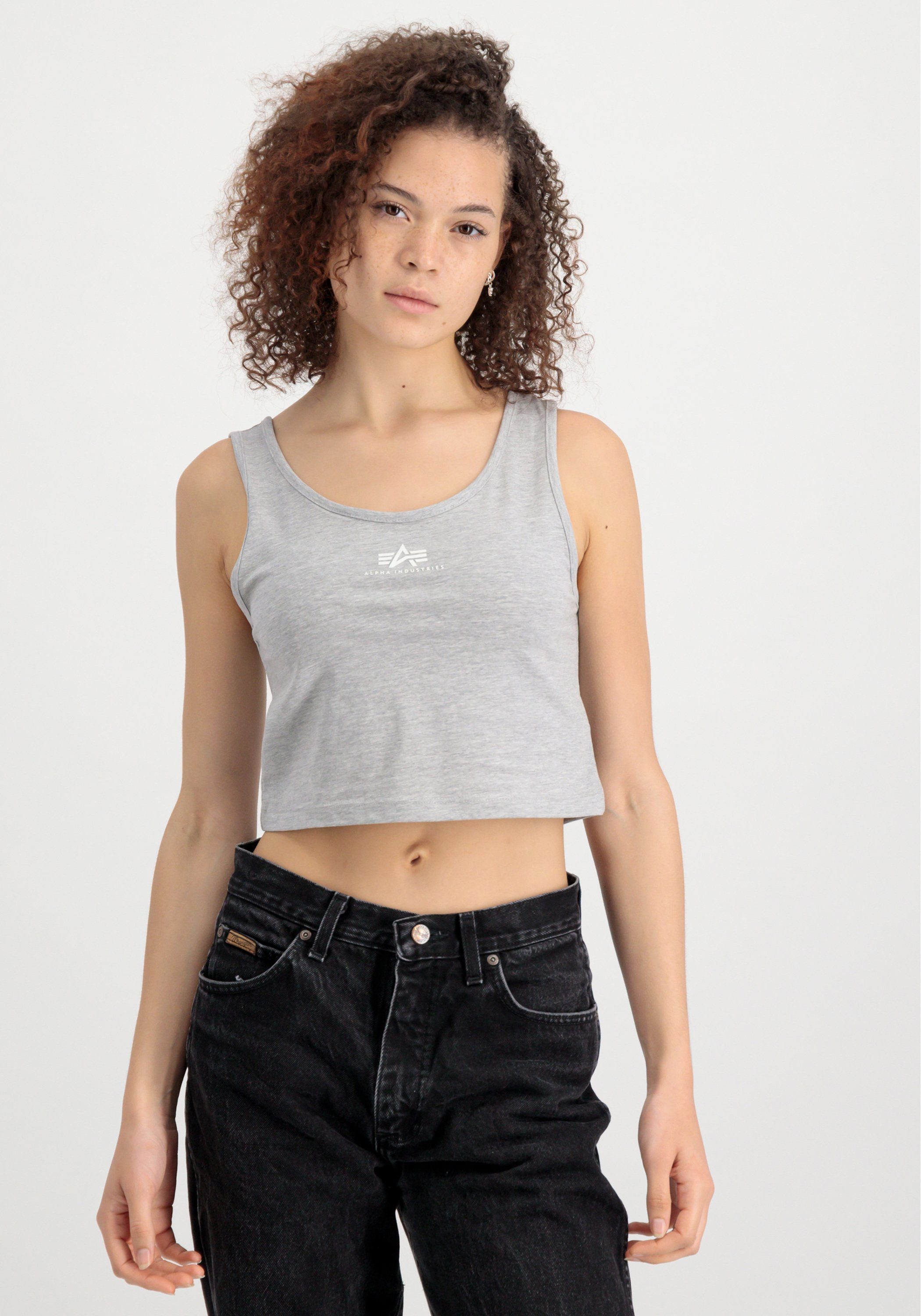 Alpha Industries Muscle-shirt Women Tanks Basic Crop-Tank SL Wmn