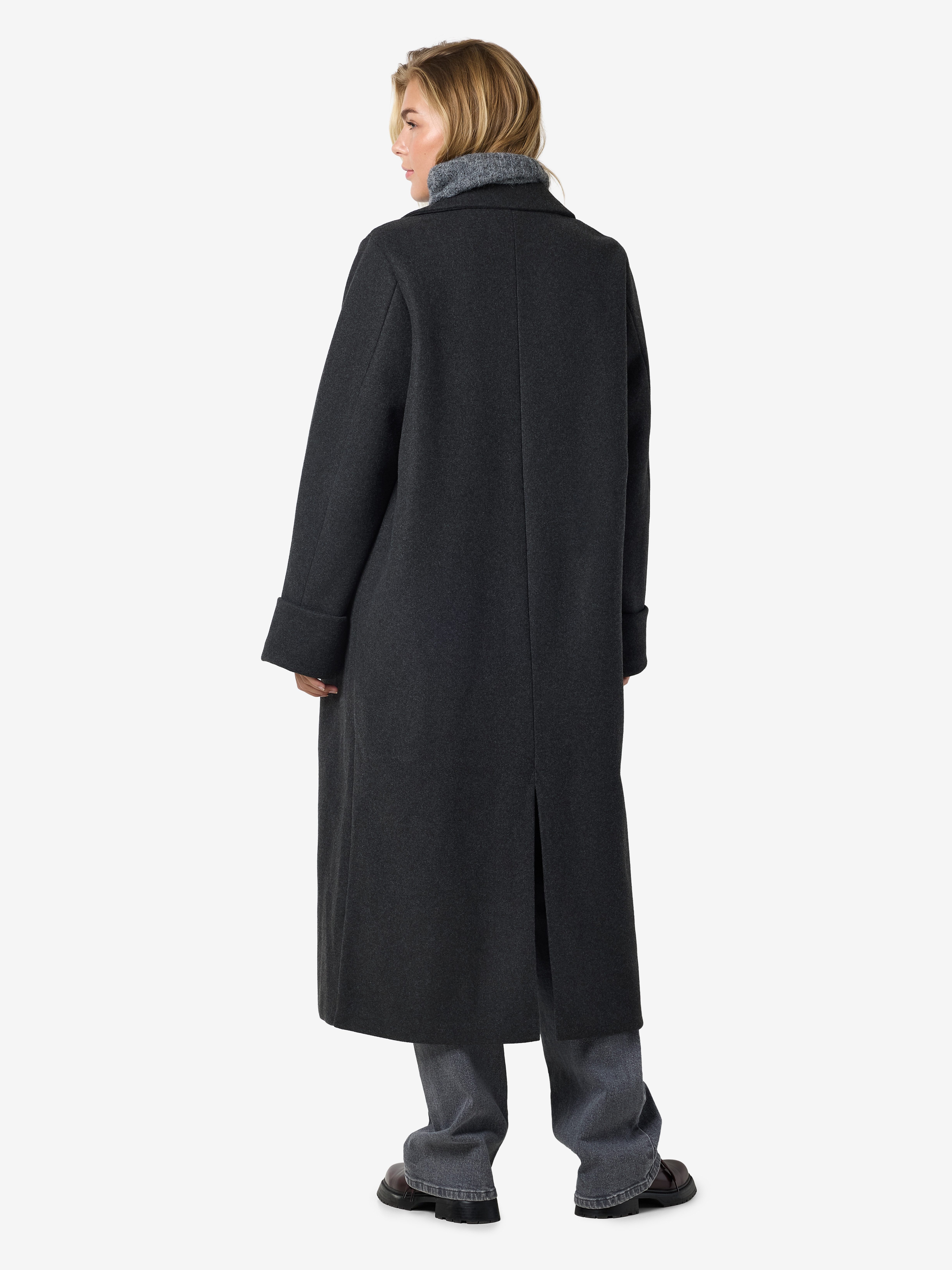 Noisy may Lange jas NMCADDY L/S LONG COAT FWD NOOS